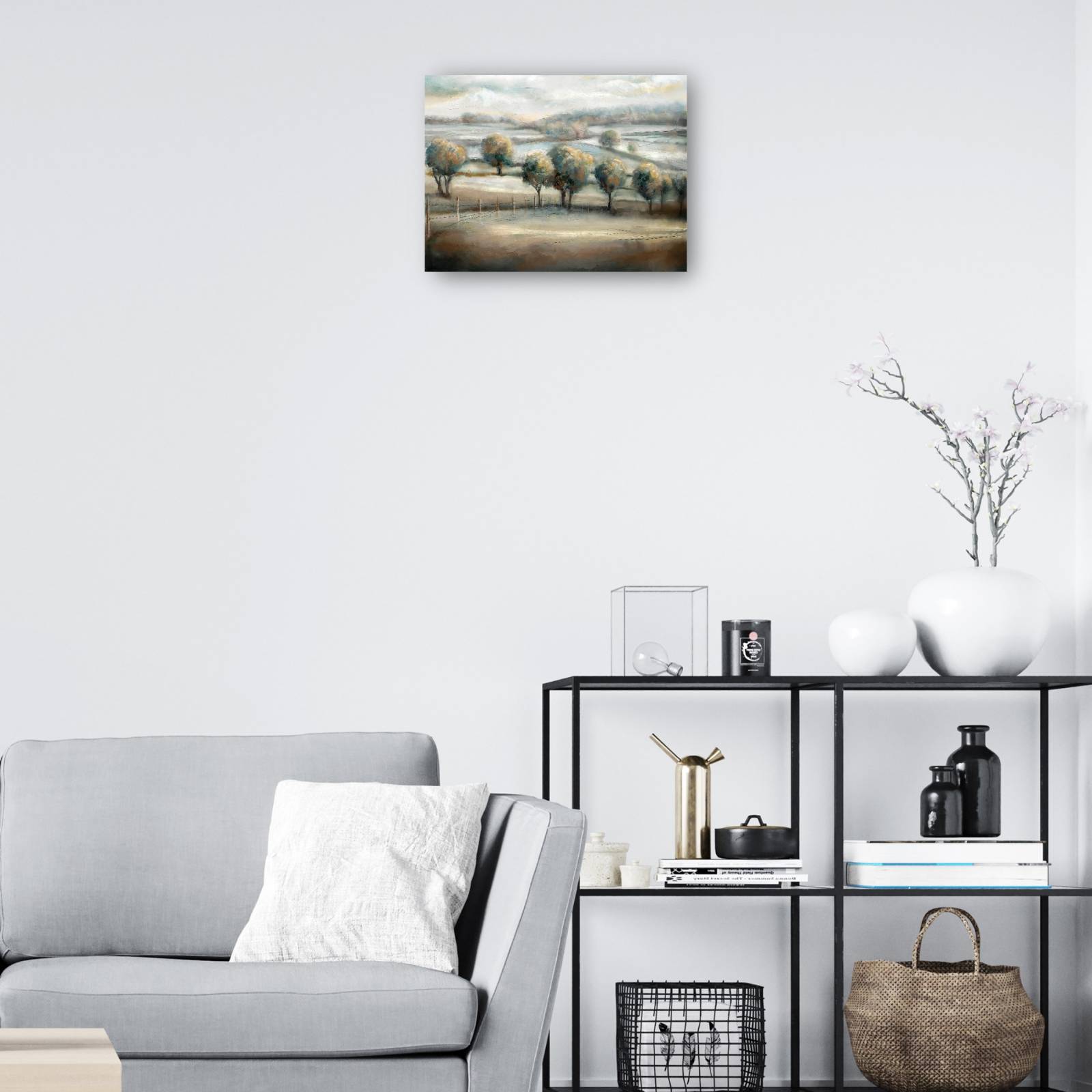 Cuadro Decorativo - Visión Pastoral I 28 cm x 36 cm