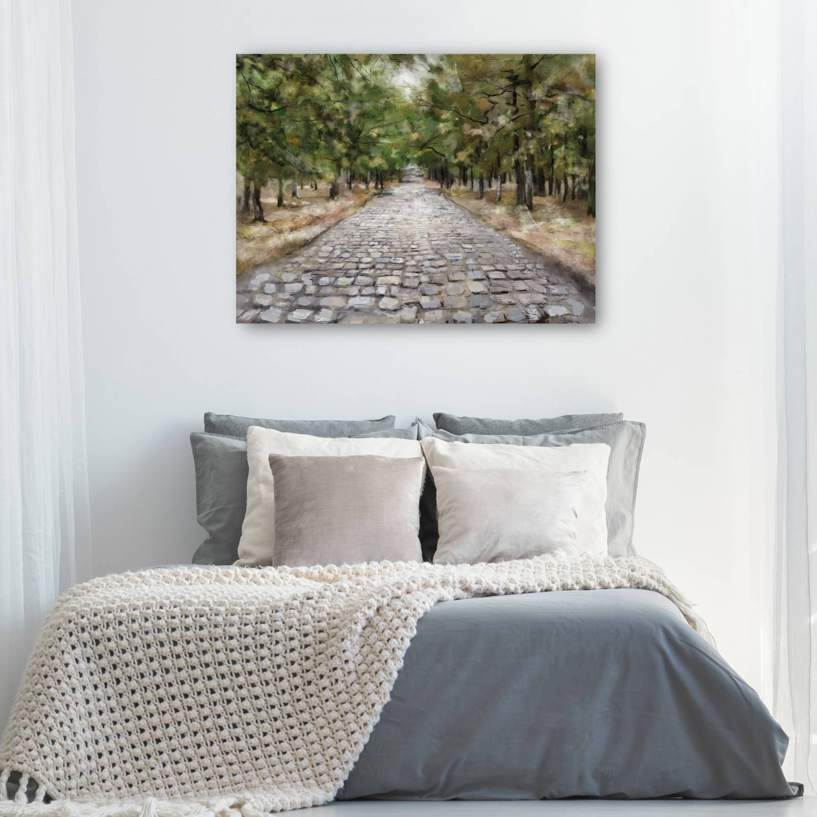 Cuadro Decorativo - Camino menos transitado 76 cm x 102 cm