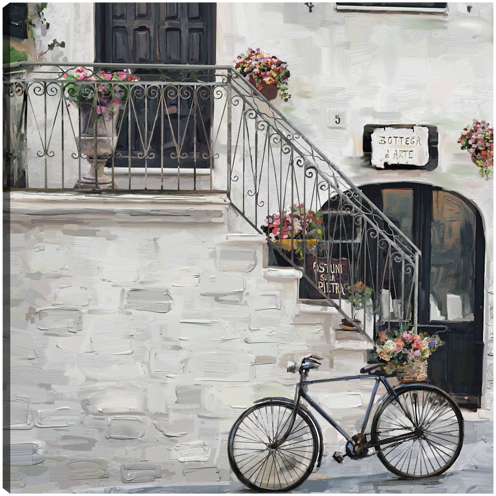 Cuadro Decorativo - Bottega D'Arte 104 cm x 104 cm