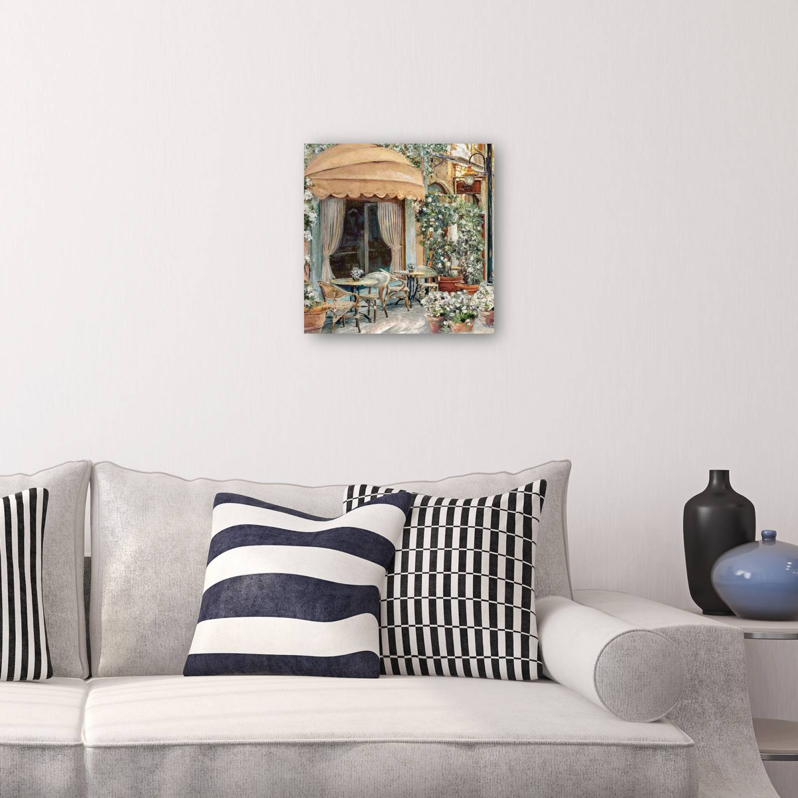 Cuadro Decorativo - Mesa para dos 71 cm x 71 cm