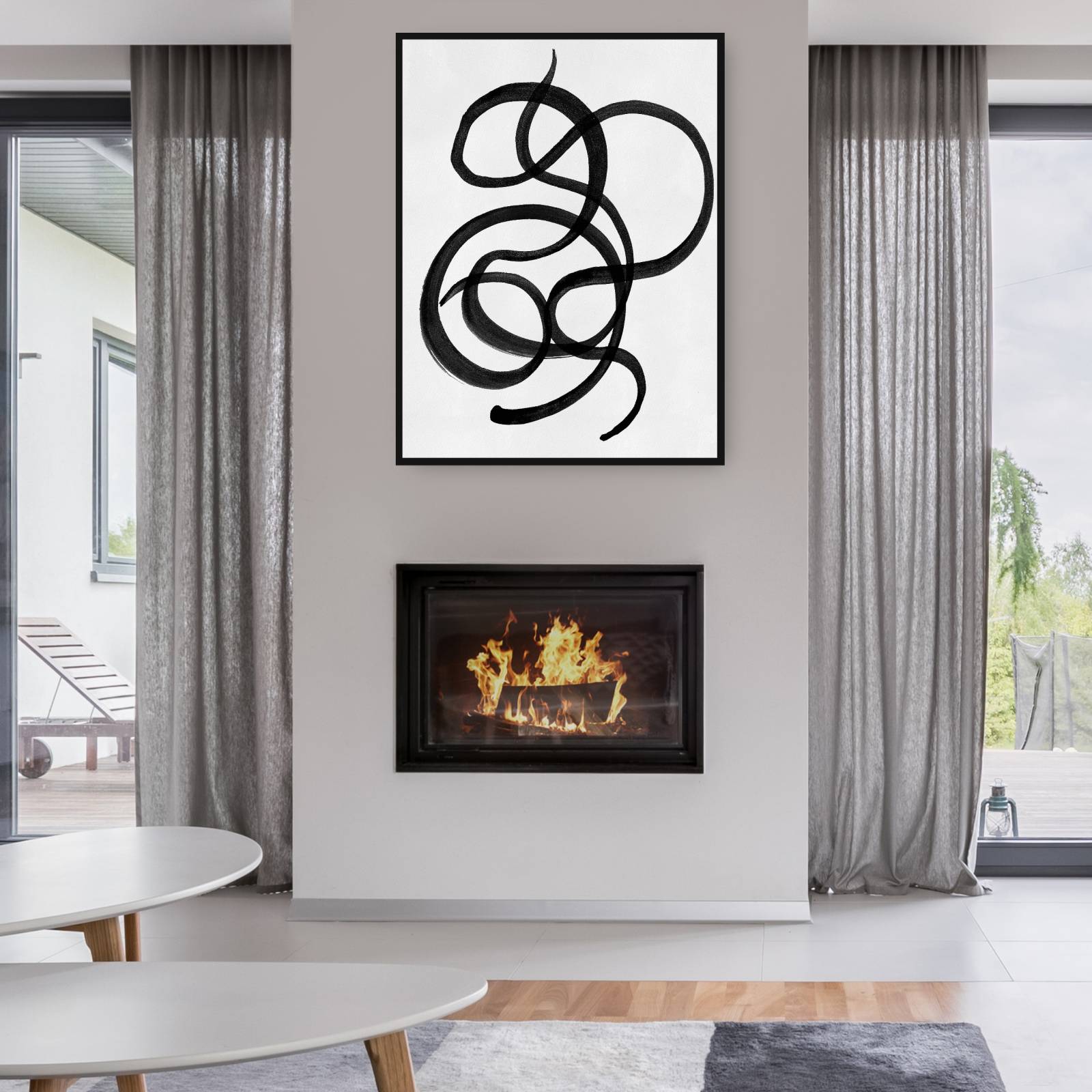 Cuadro Decorativo - Garabatos III