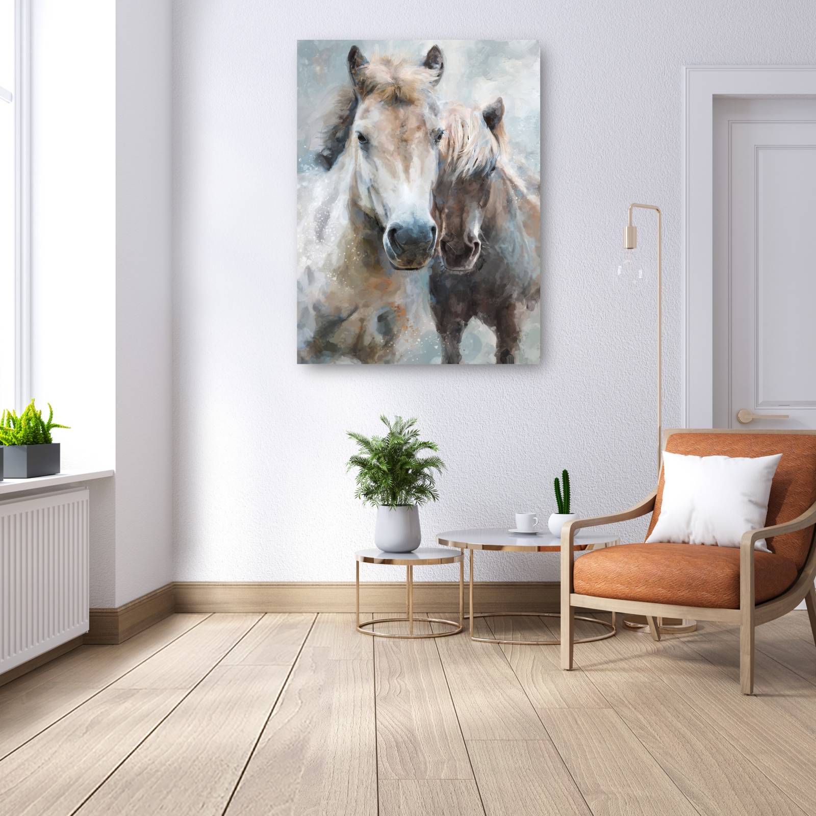 Cuadro Decorativo - Hermanos 142 cm x 107 cm