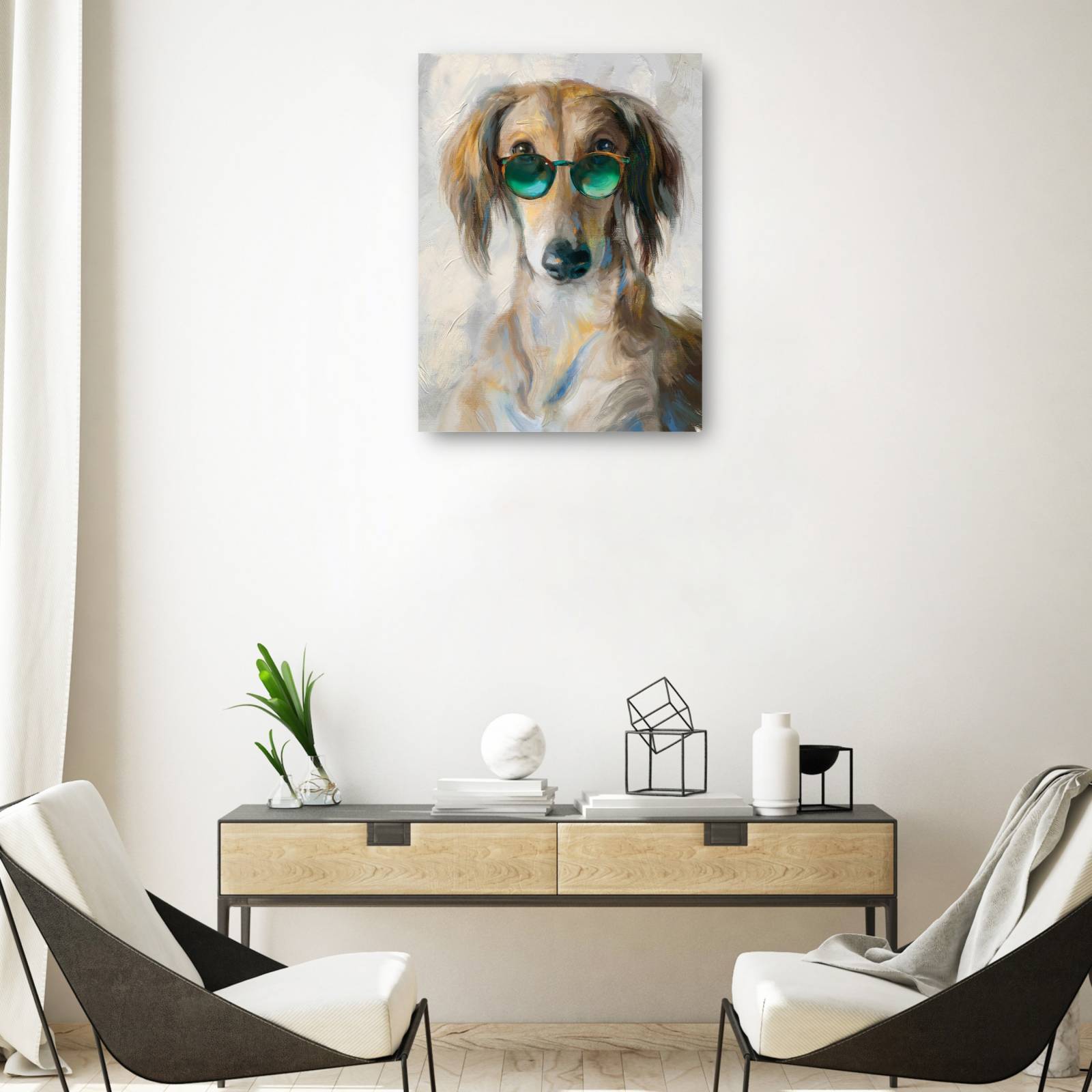 Cuadro Decorativo - Niños geniales II 61 cm x 46 cm