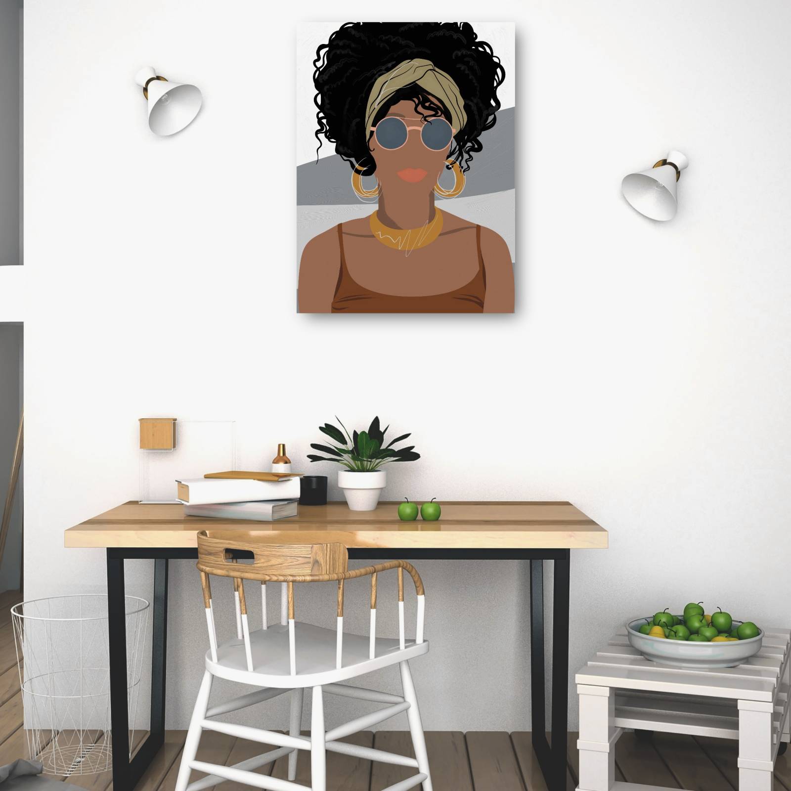 Cuadro Decorativo - Paz 92 cm x 69 cm