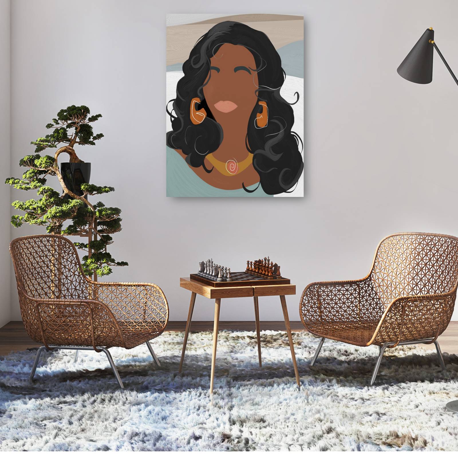 Cuadro Decorativo - Phoebe 102 cm x 76 cm