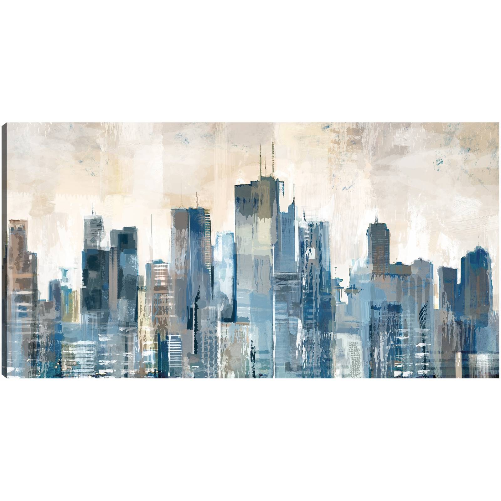 Cuadro Decorativo - Blues urbano 71 cm x 137 cm
