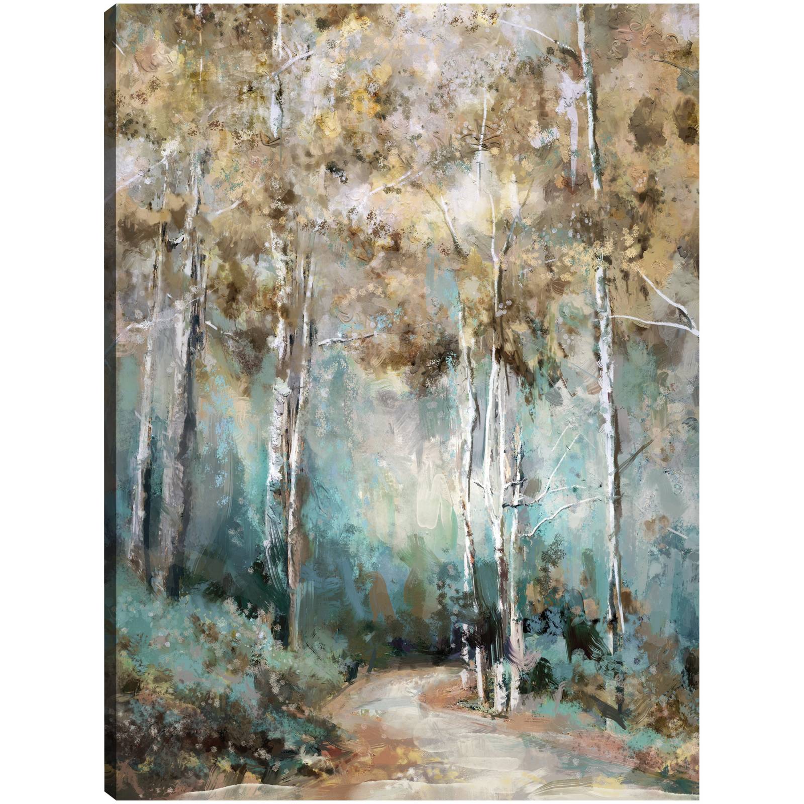 Cuadro Decorativo - Camino sinuoso 102 cm x 76 cm