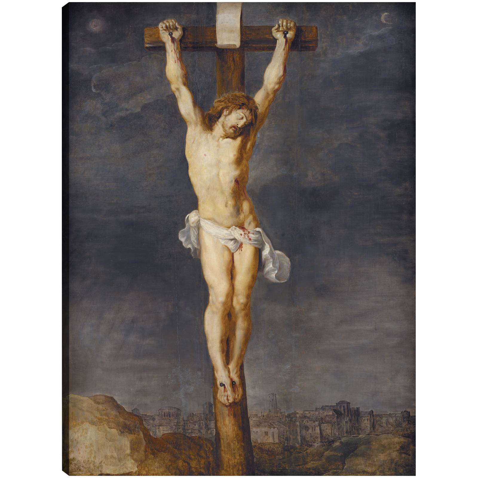 Cuadro Decorativo Cristo en la Cruz 38 cm x 51 cm