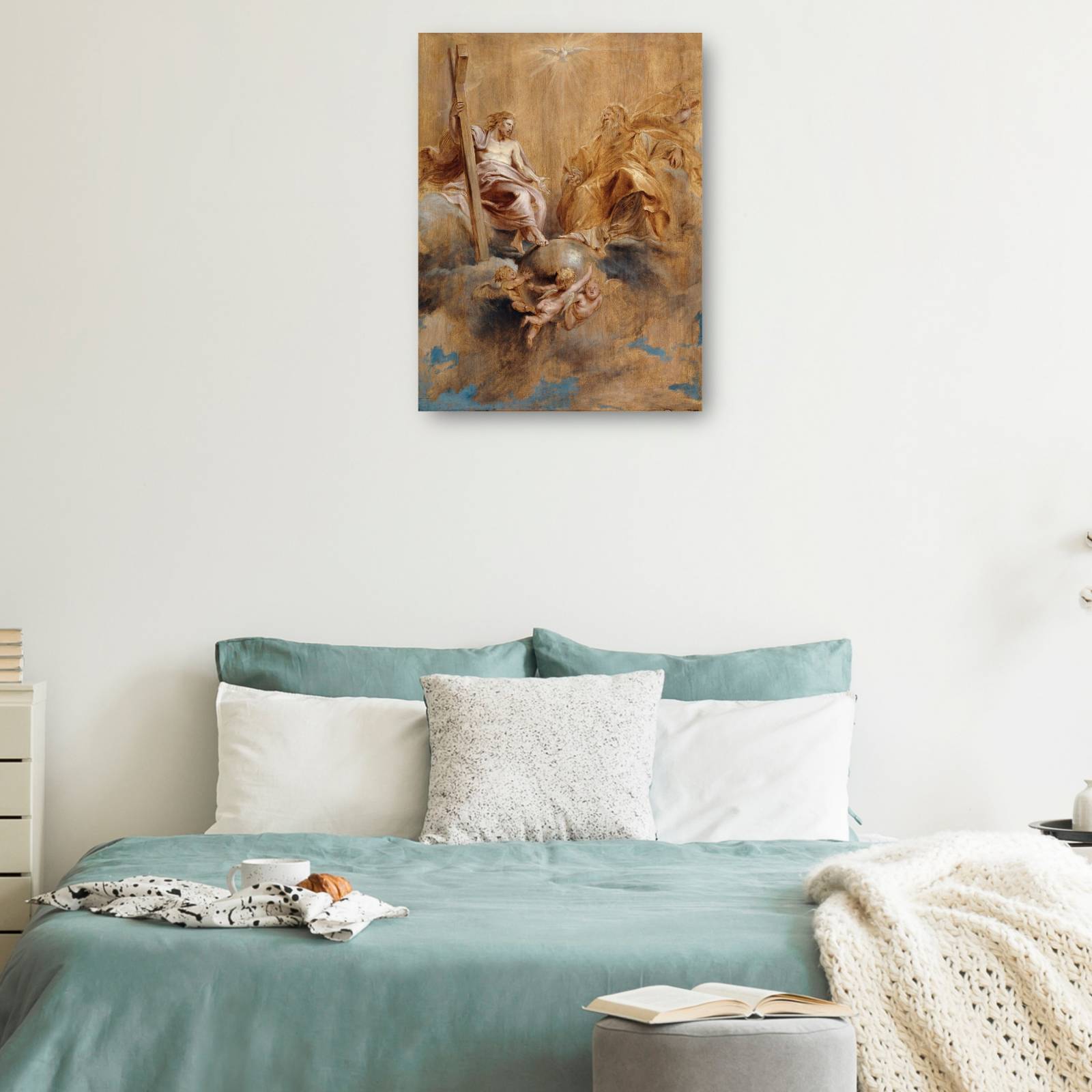 Cuadro Decorativo La Santisima Trinidad 53 cm x 71 cm