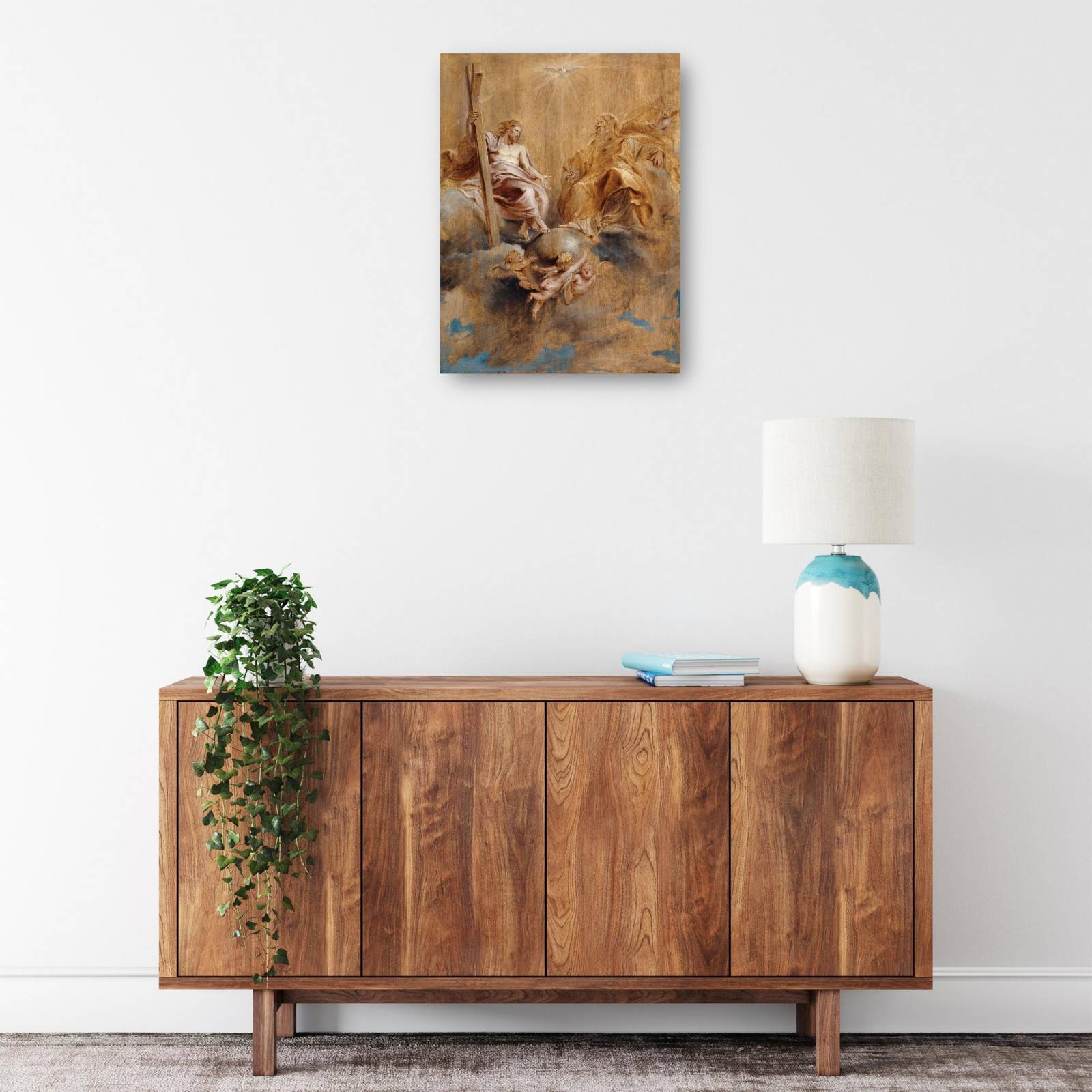 Cuadro Decorativo La Santisima Trinidad 53 cm x 71 cm