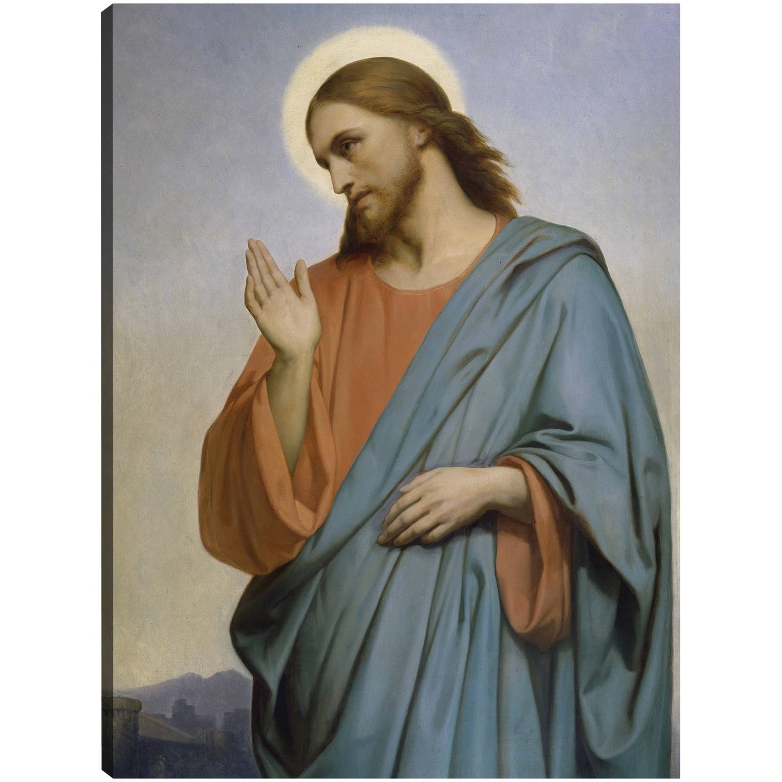 Cuadro Decorativo Cristo llorando sobre Jerusalen 30 cm x 41 cm