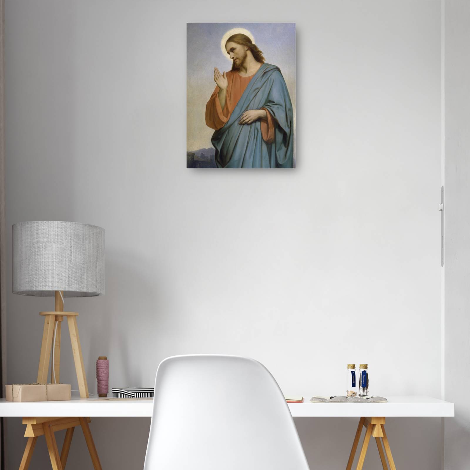 Cuadro Decorativo Cristo llorando sobre Jerusalen 38 cm x 51 cm