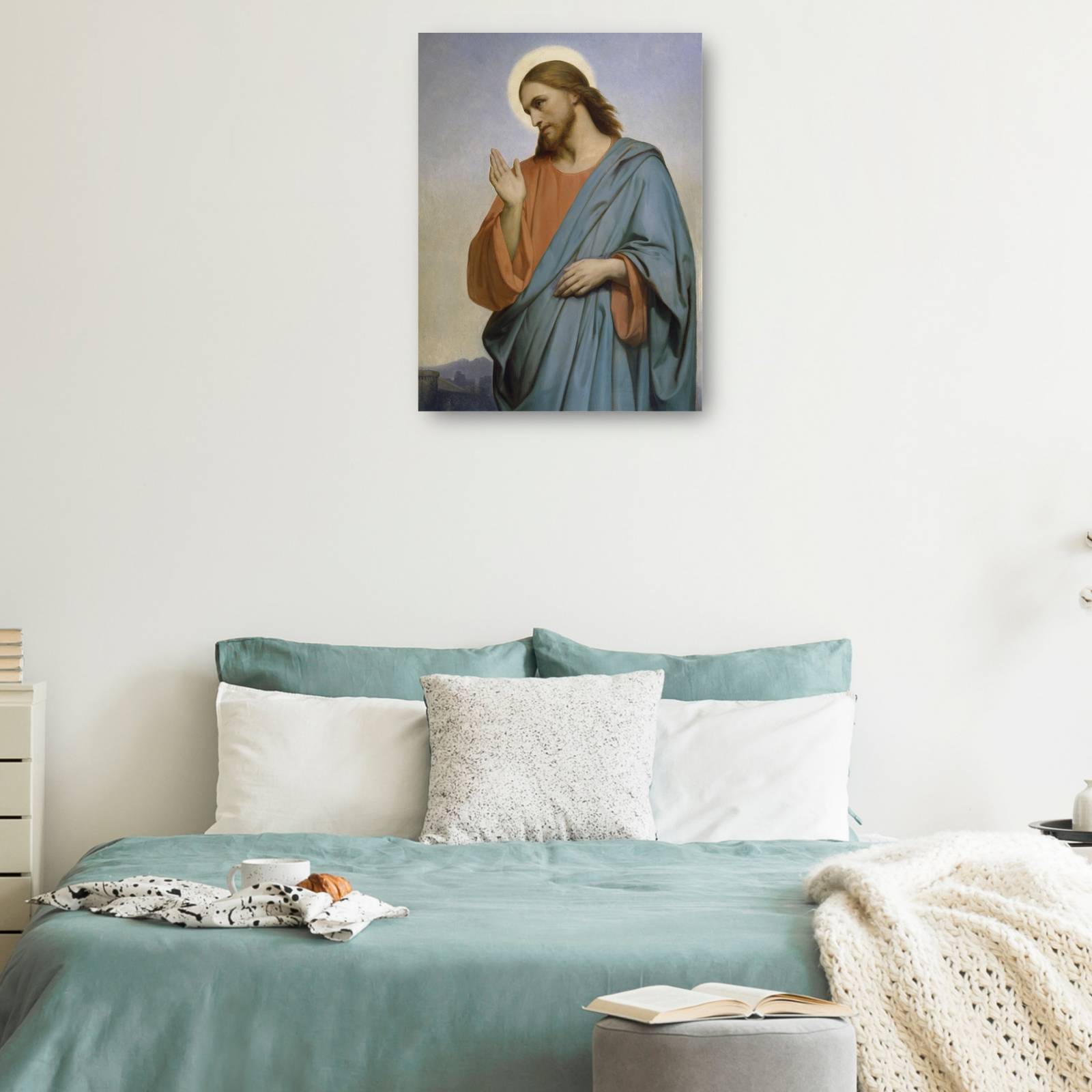 Cuadro Decorativo Cristo llorando sobre Jerusalen 38 cm x 51 cm