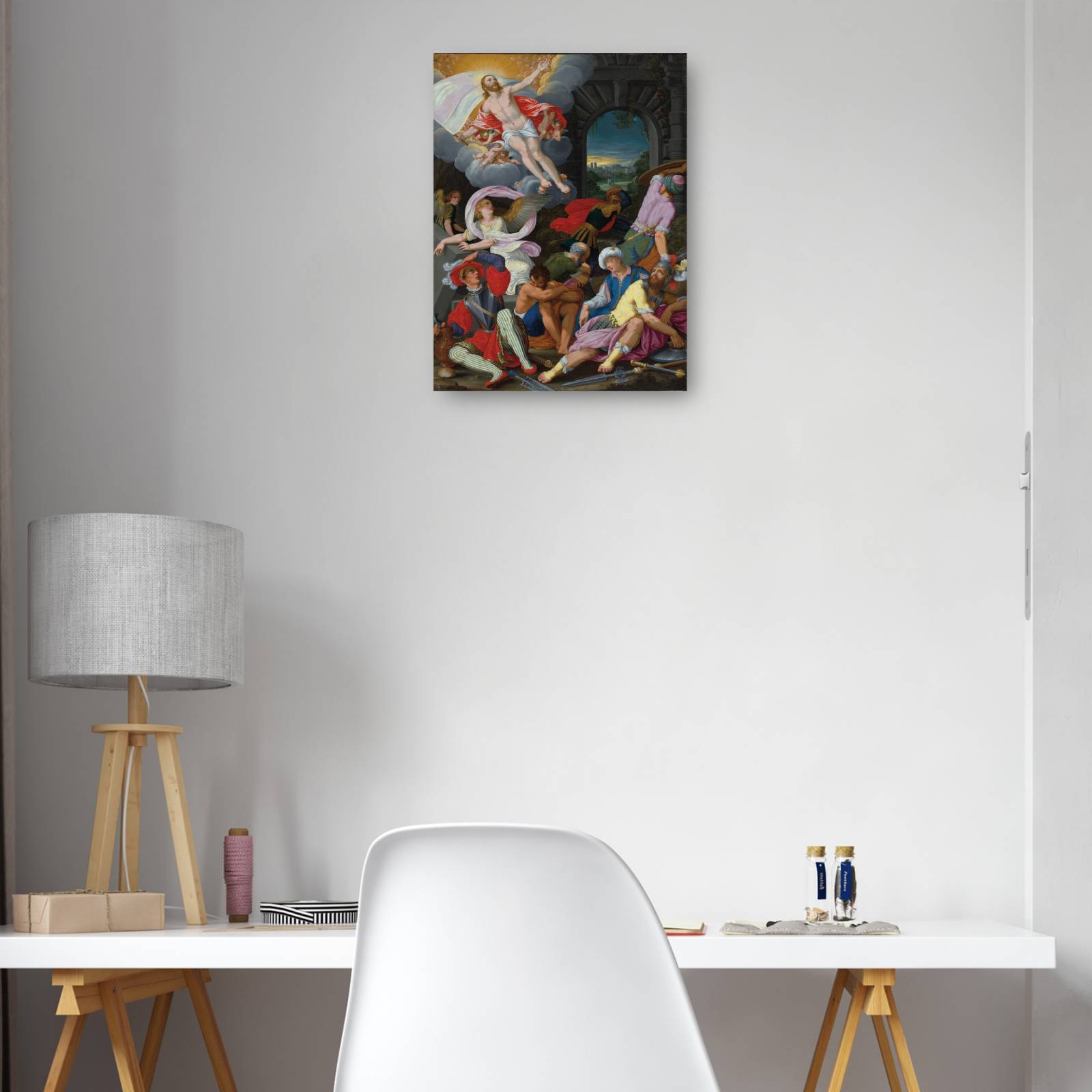 Cuadro Decorativo La resurreccion de Cristo 38 cm x 51 cm