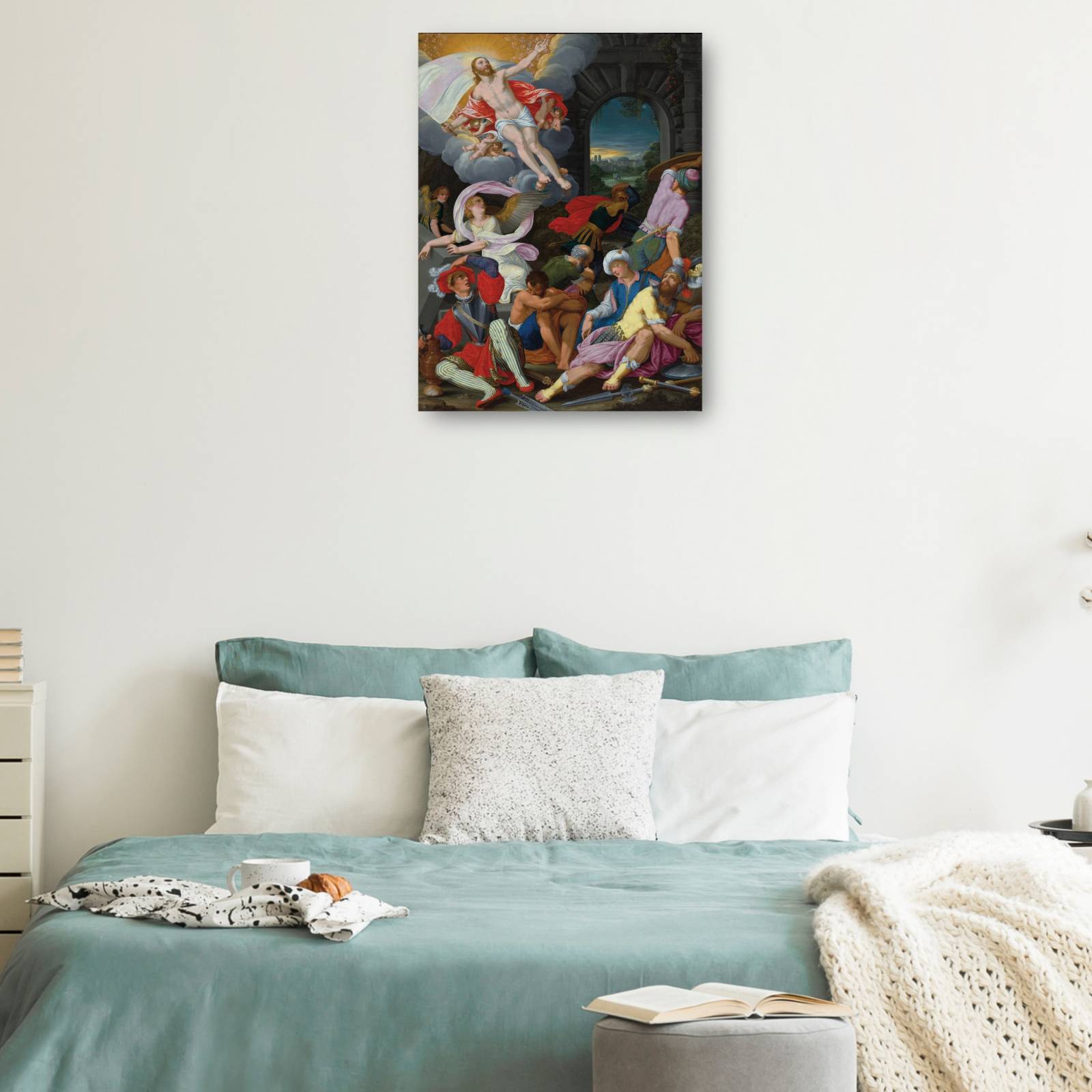 Cuadro Decorativo La resurreccion de Cristo 38 cm x 51 cm