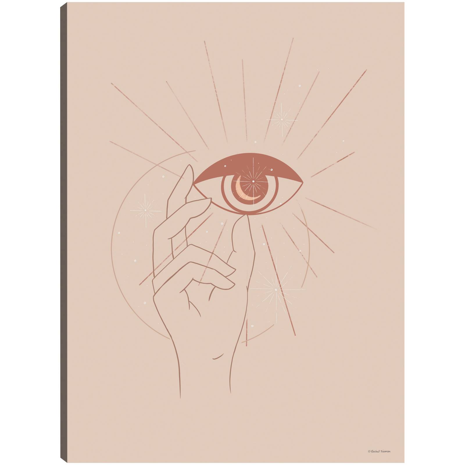 Cuadro Decorativo Todo esta en los ojos del espectador 30 cm x 41 cm