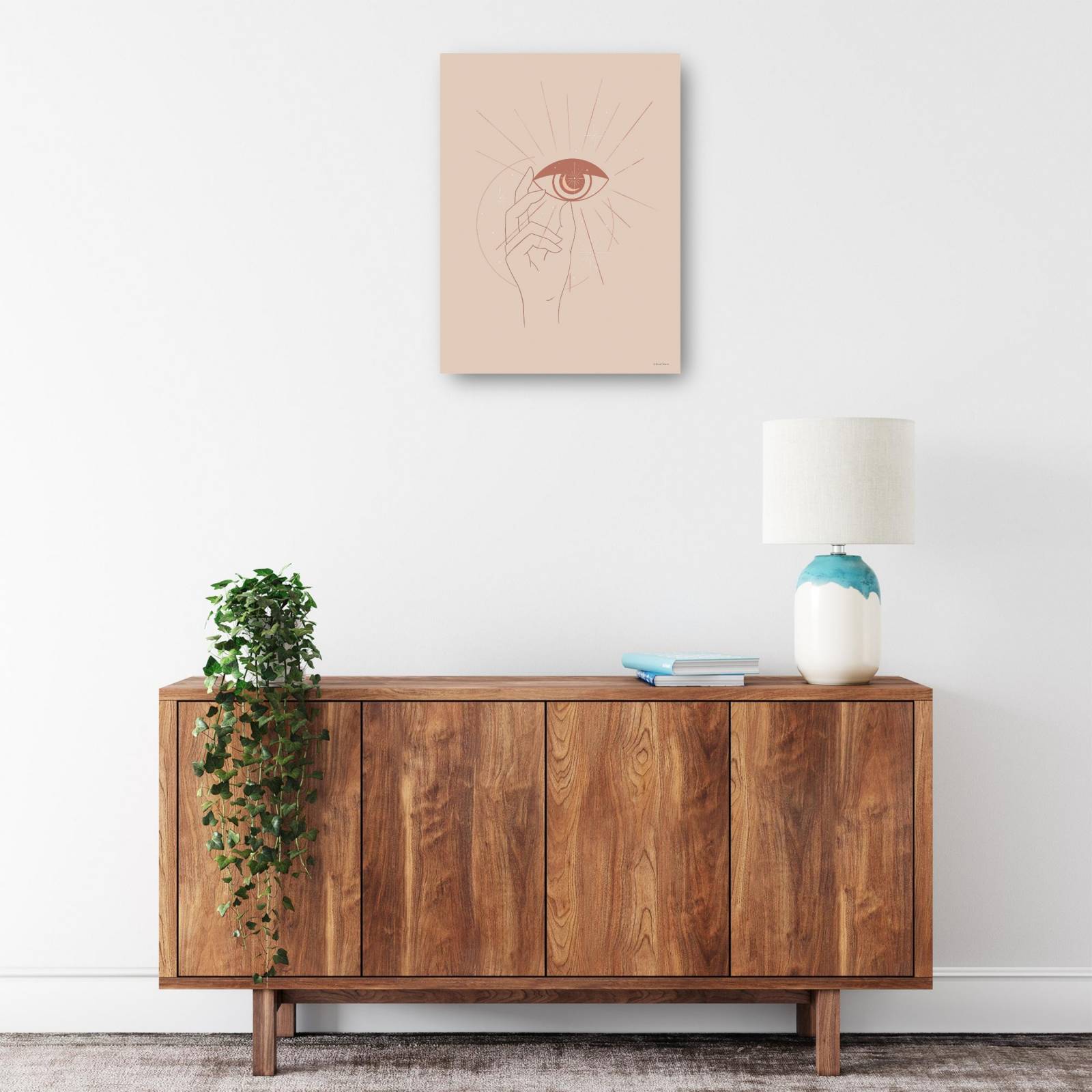 Cuadro Decorativo Todo esta en los ojos del espectador 53 cm x 71 cm