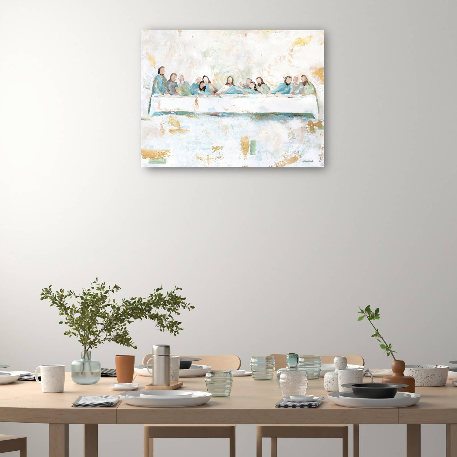 Cuadro Decorativo ultima cena 71 cm x 53 cm