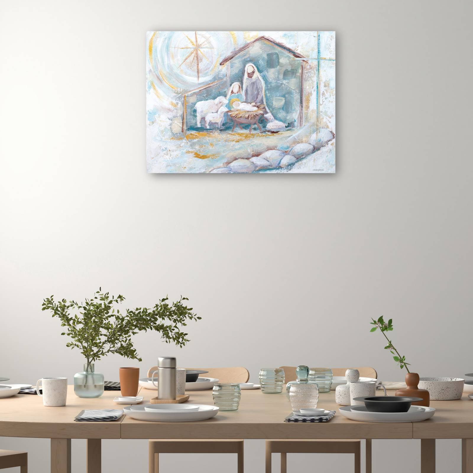 Cuadro Decorativo La estrella 71 cm x 53 cm