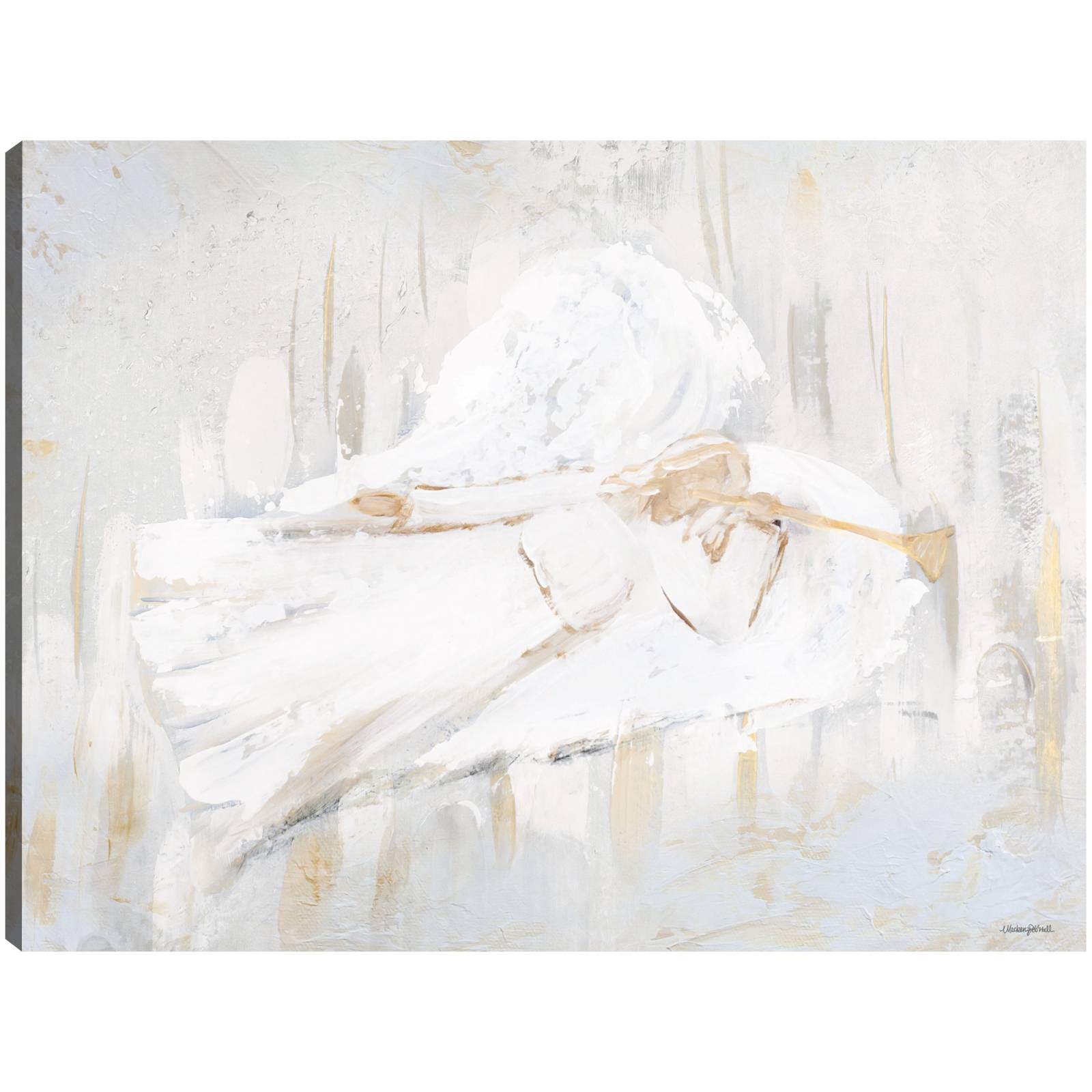 Cuadro Decorativo angel de la Natividad I 51 cm x 38 cm