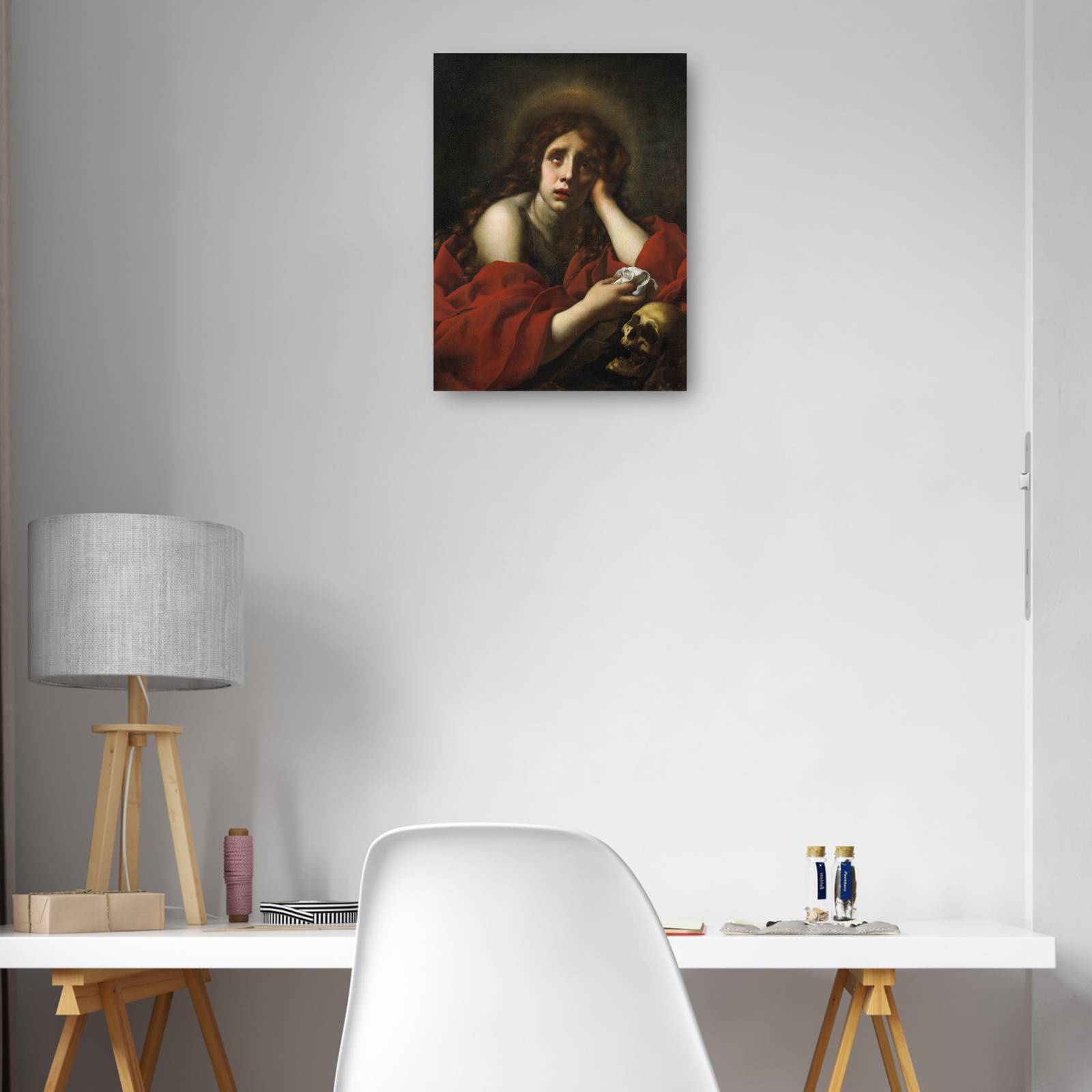 Cuadro Decorativo La penitente Maria Magdalena 38 cm x 51 cm