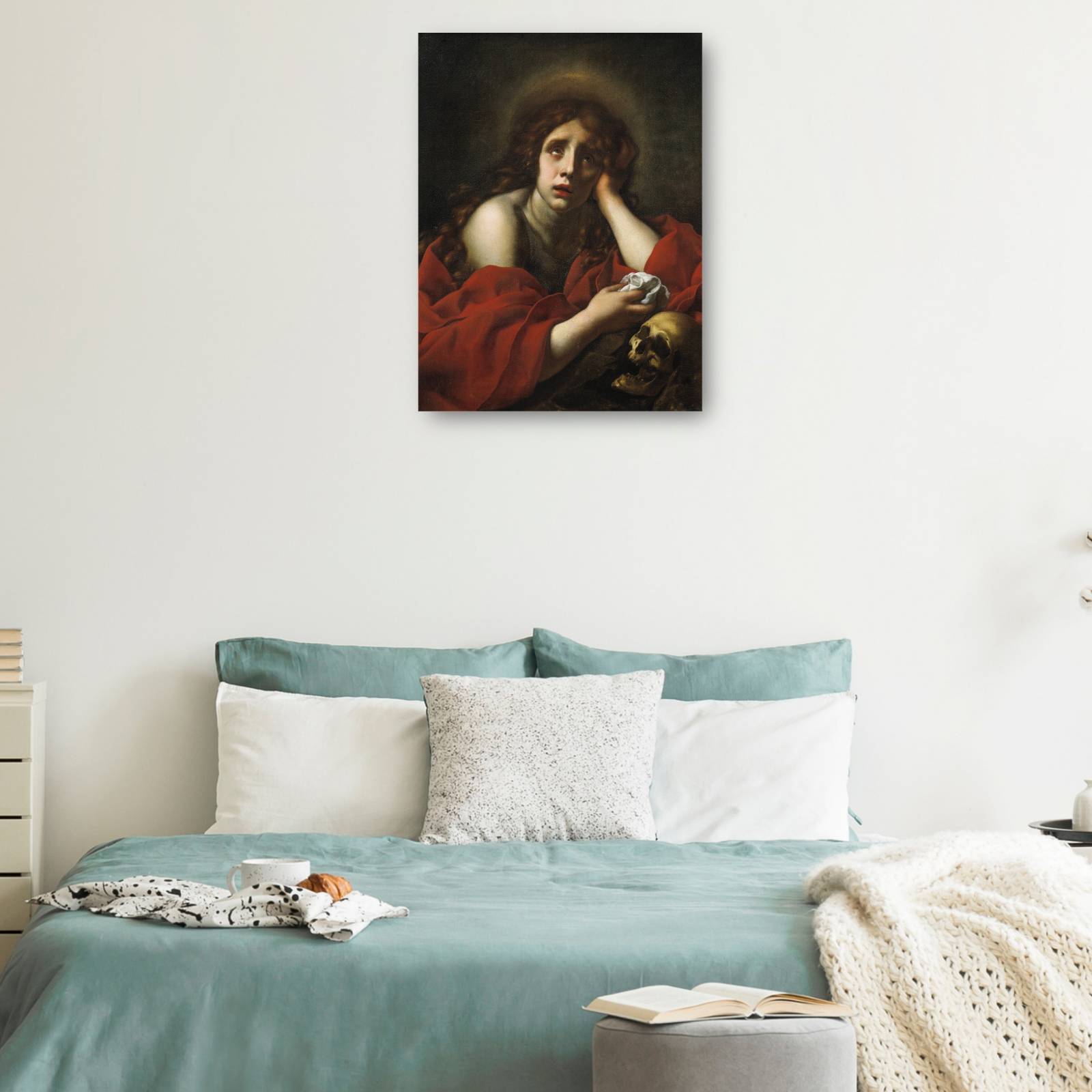 Cuadro Decorativo La penitente Maria Magdalena 38 cm x 51 cm