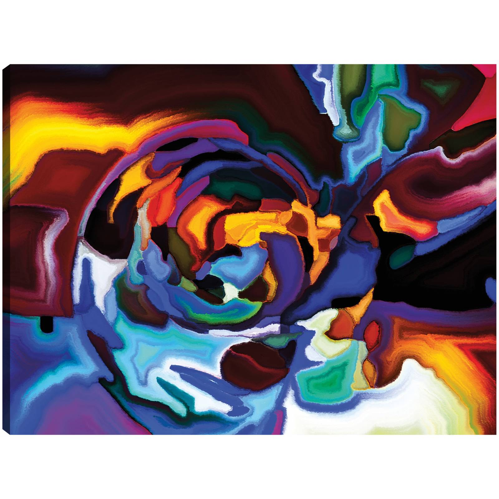 Cuadro Decorativo Las formas oscuras dentro 41 cm x 30 cm