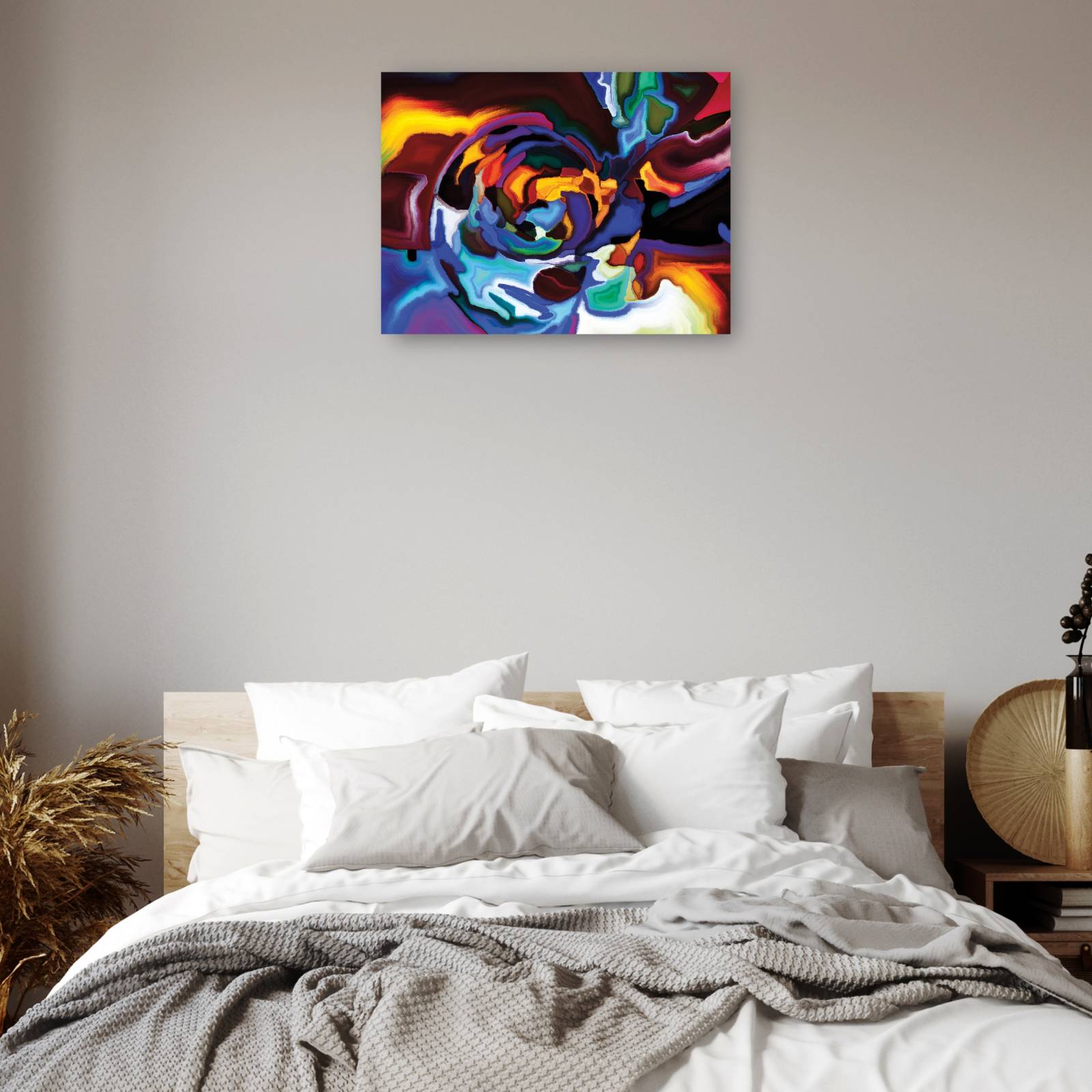 Cuadro Decorativo Las formas oscuras dentro 41 cm x 30 cm