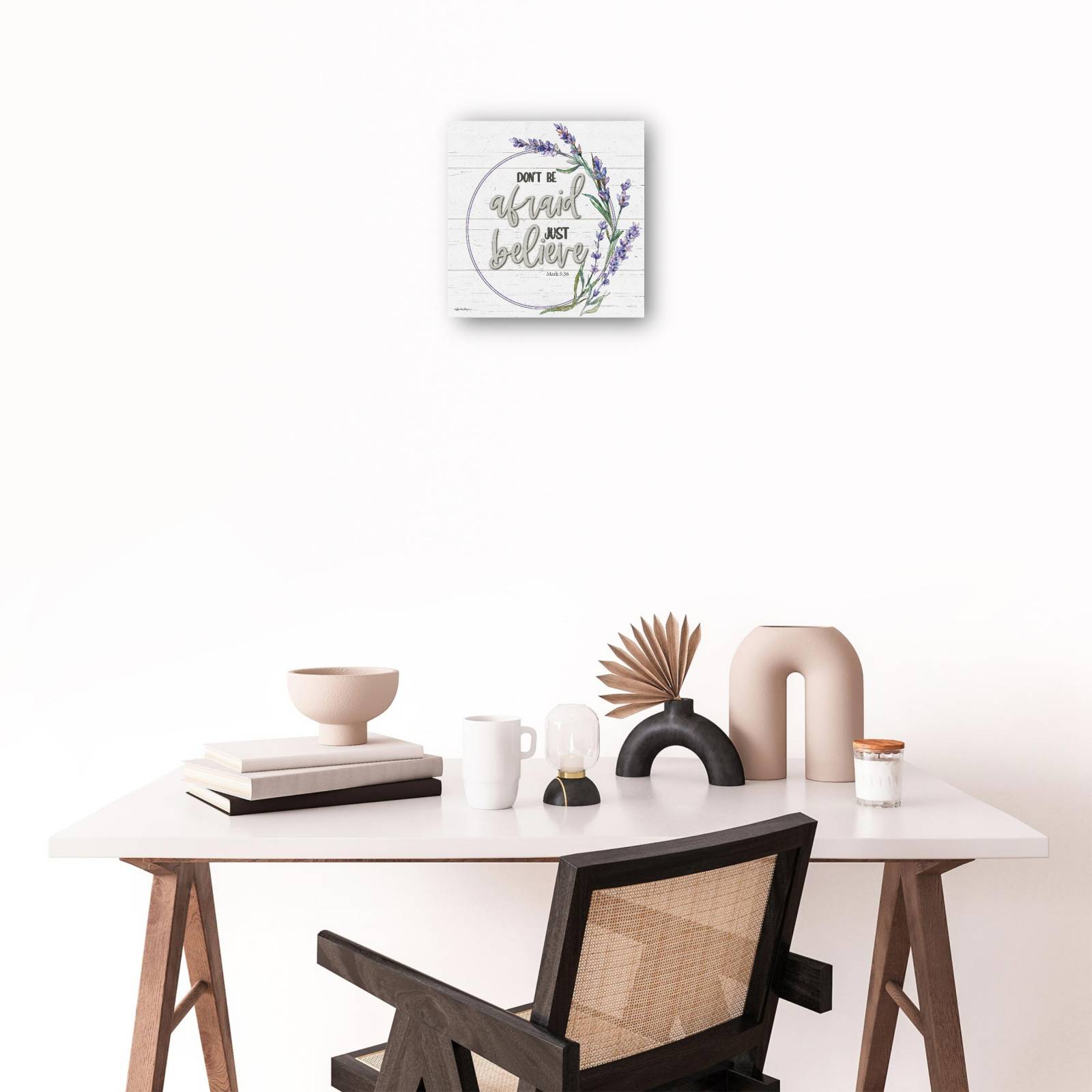 Cuadro Decorativo No tengas miedo 46 cm x 46 cm