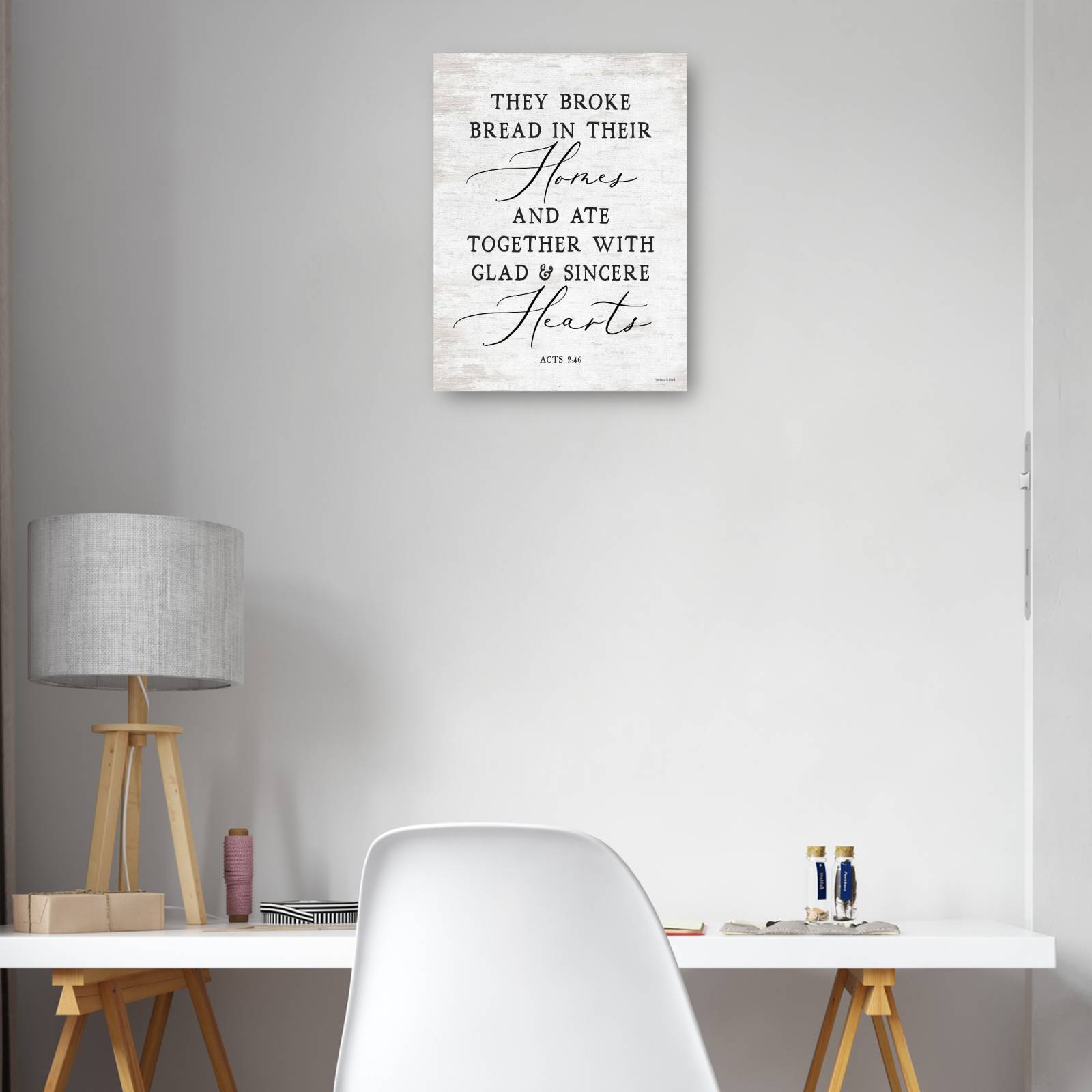 Cuadro Decorativo Partieron el pan 38 cm x 51 cm