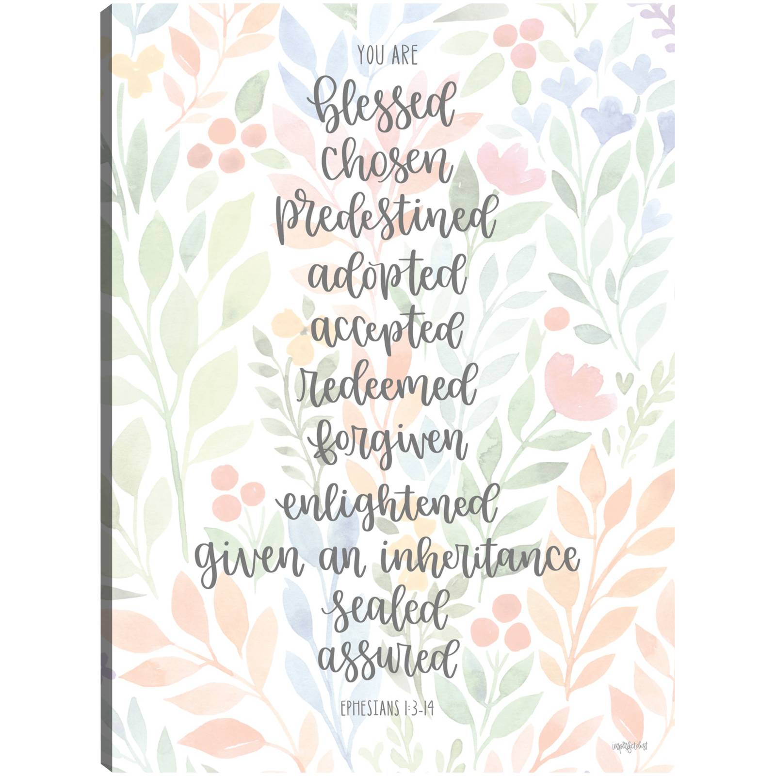 Cuadro Decorativo Eres bendecido 38 cm x 51 cm