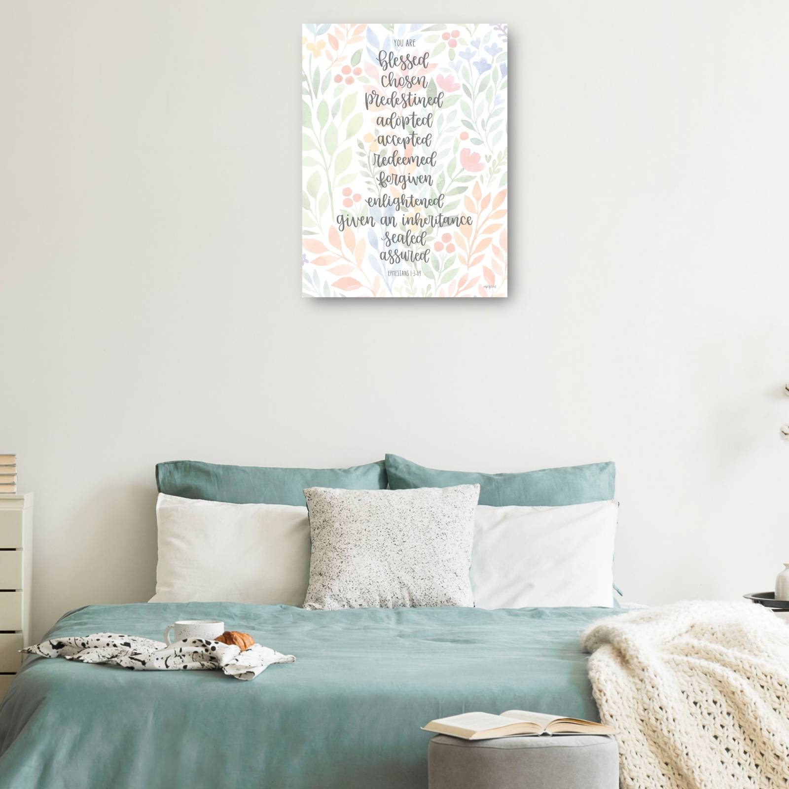 Cuadro Decorativo Eres bendecido 38 cm x 51 cm