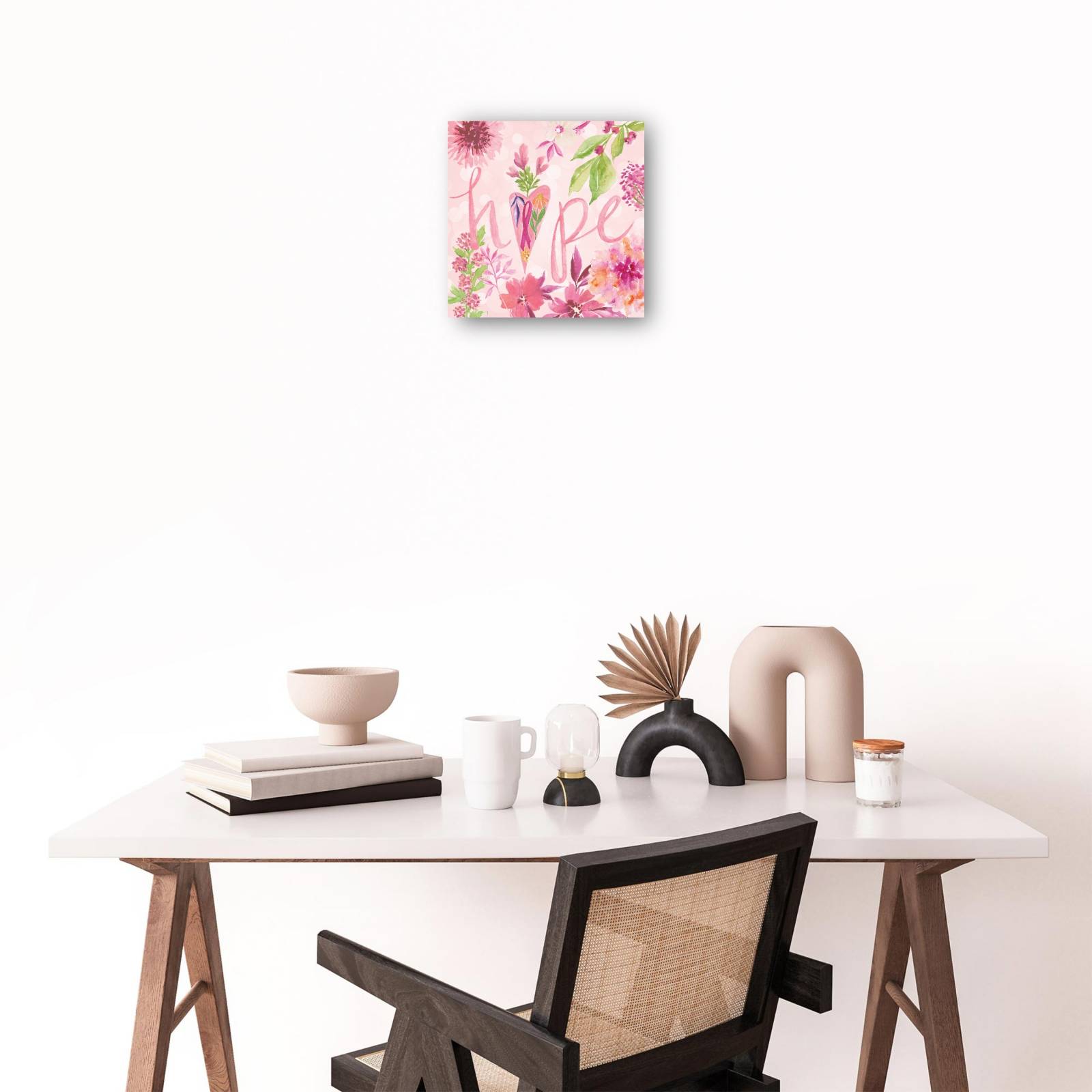 Cuadro Decorativo Esperanza de cancer de mama 46 cm x 46 cm