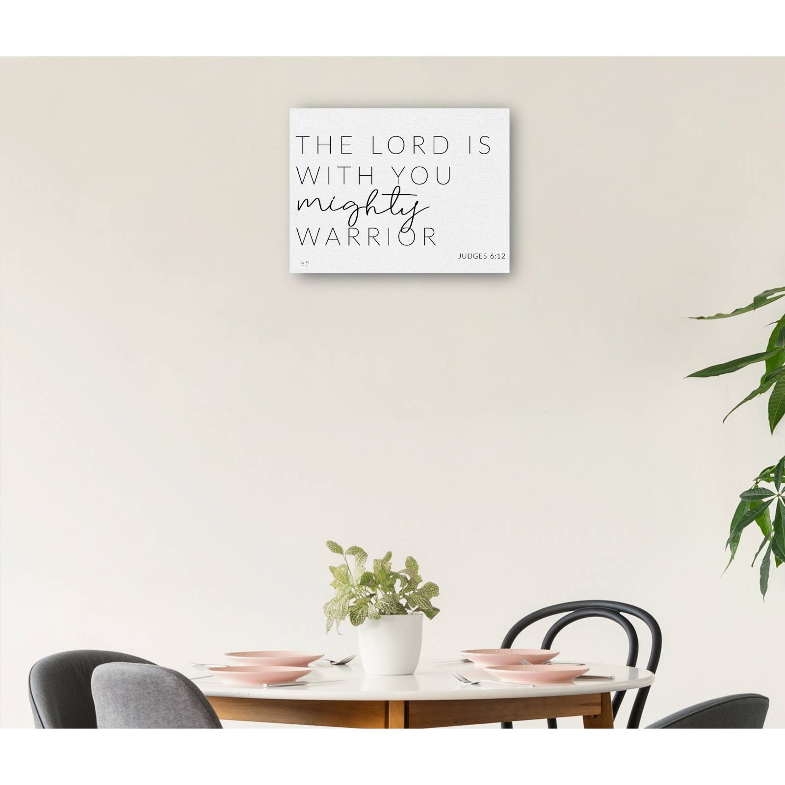 Cuadro Decorativo Guerrero poderoso 41 cm x 30 cm