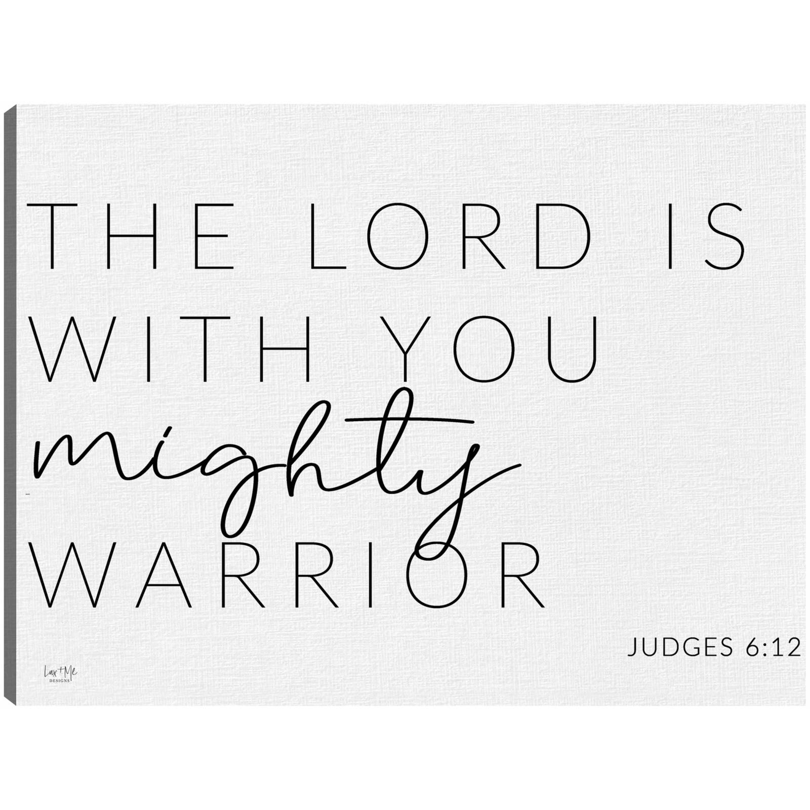 Cuadro Decorativo Guerrero poderoso 51 cm x 38 cm