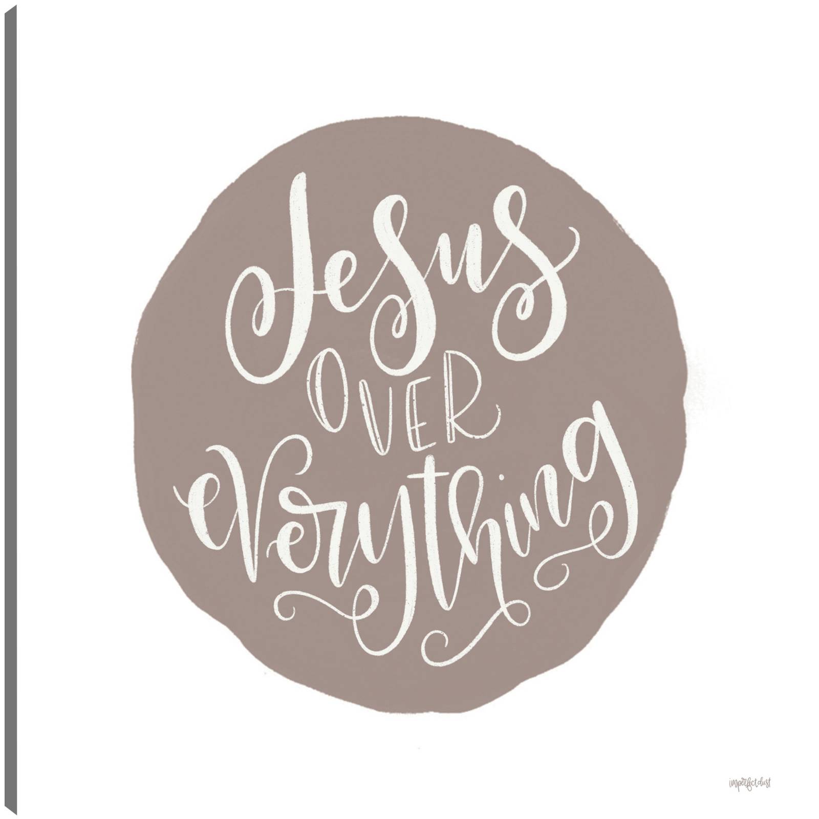 Cuadro Decorativo Jesus sobre todo 46 cm x 46 cm