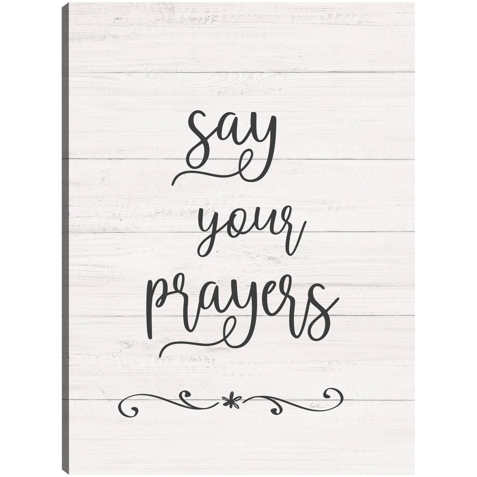 Cuadro Decorativo Di tus oraciones 30 cm x 41 cm