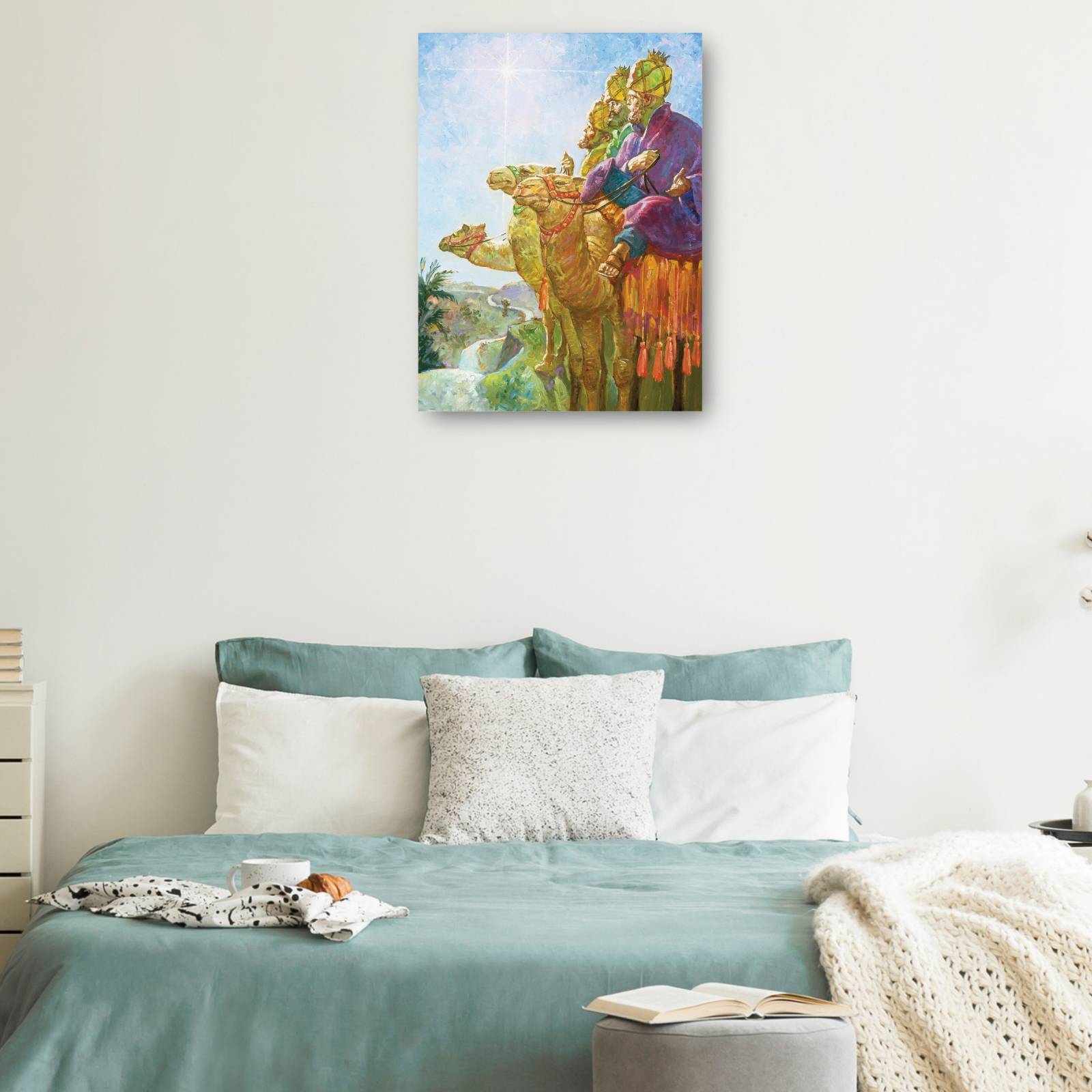 Cuadro Decorativo Los Tres Reyes Magos 53 cm x 71 cm