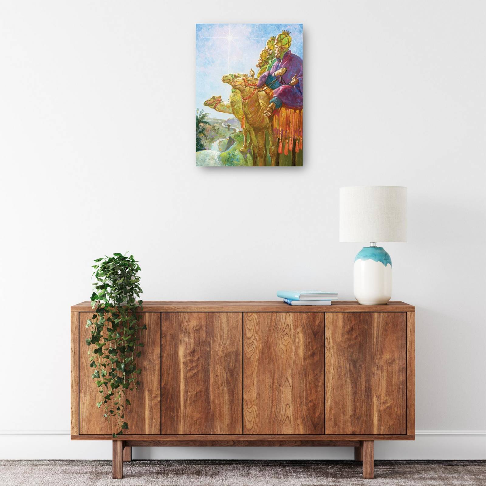 Cuadro Decorativo Los Tres Reyes Magos 53 cm x 71 cm