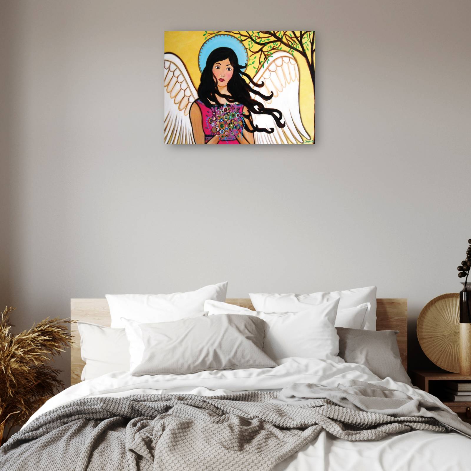 Cuadro Decorativo Angel gracia 51 cm x 38 cm