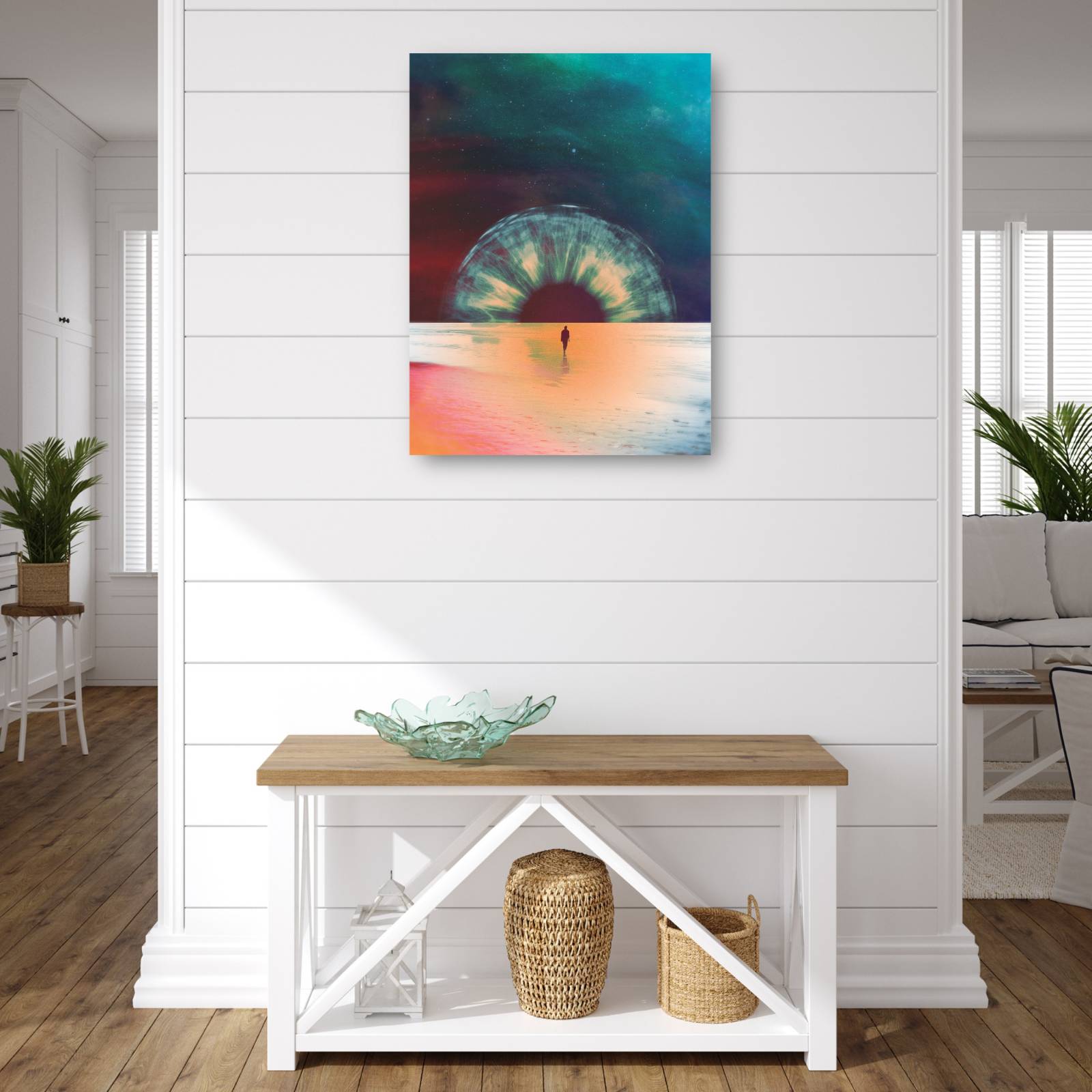 Cuadro Decorativo   yo soy el amanecer 107 cm x 142 cm