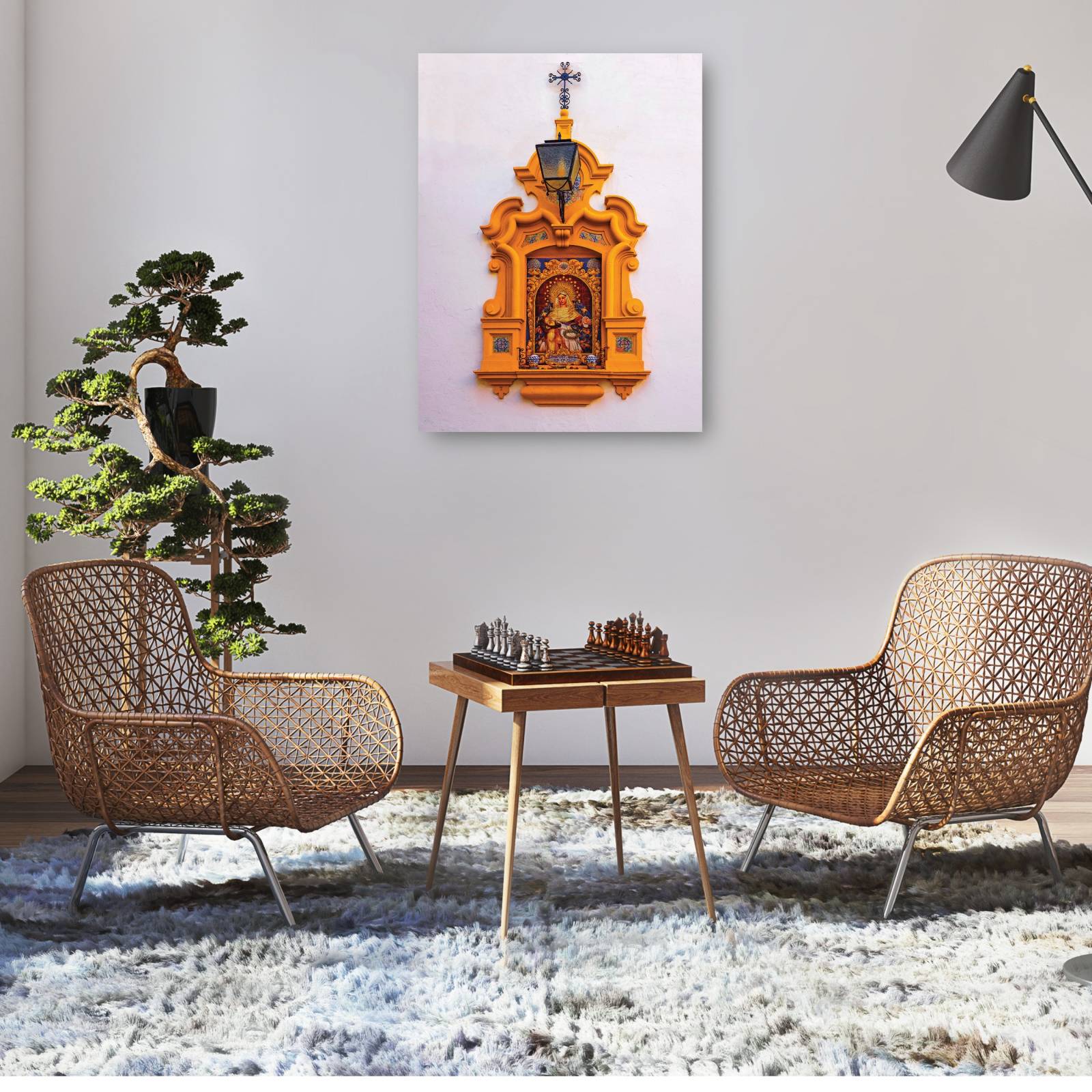 Cuadro Decorativo   Santuario en Sevilla 61 cm x 81 cm