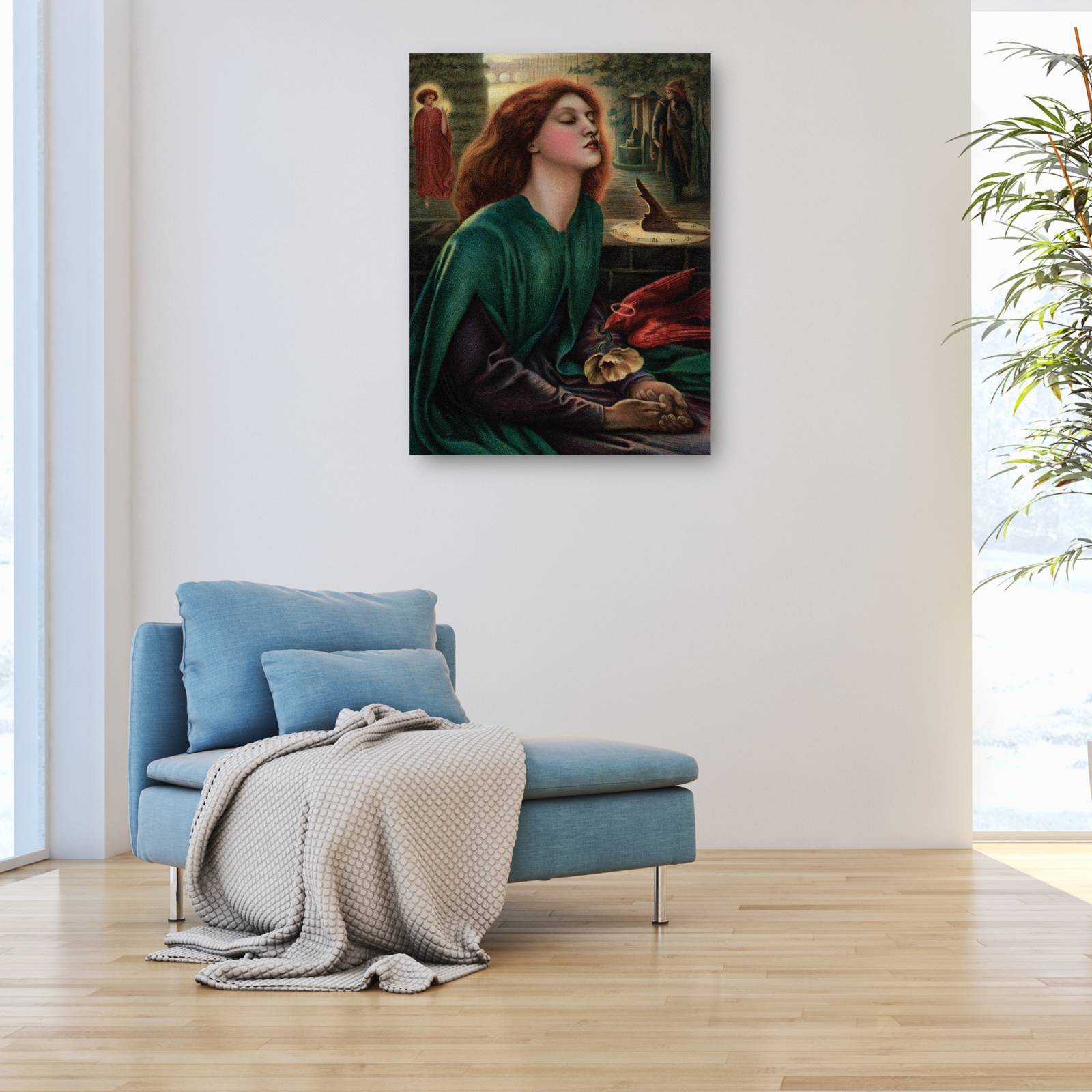 Cuadro Decorativo   Bendicion Beatriz de Rosetti 89 cm x 117 cm