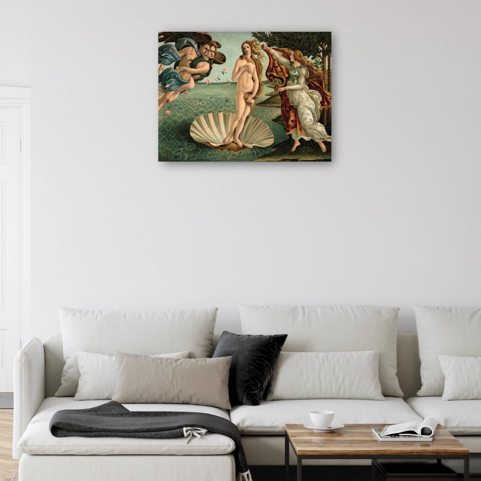 Cuadro Decorativo   Nacimiento de Venus Pintura 109 cm x 81 cm