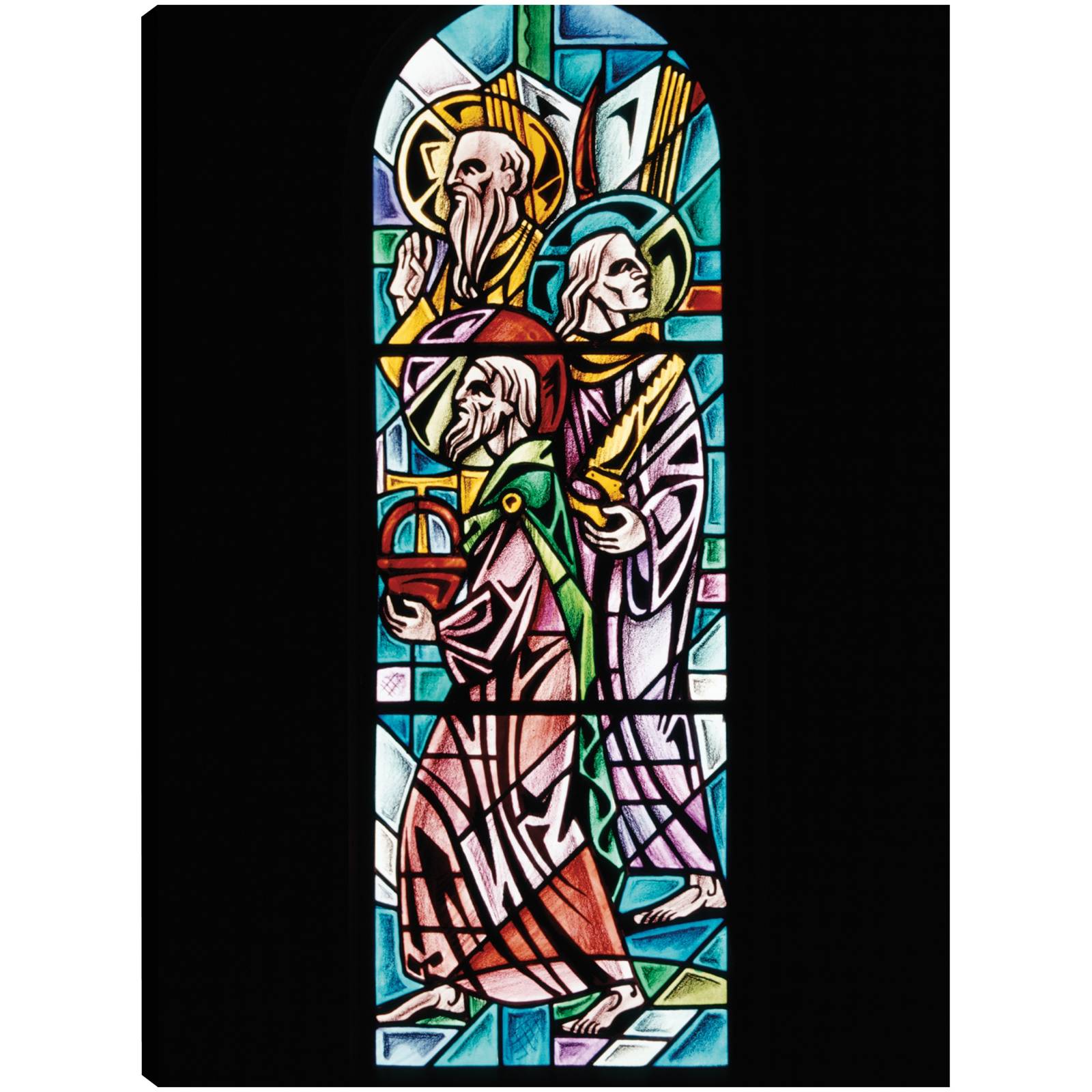 Cuadro Decorativo   Padre hijo Espiritu Santo 89 cm x 117 cm
