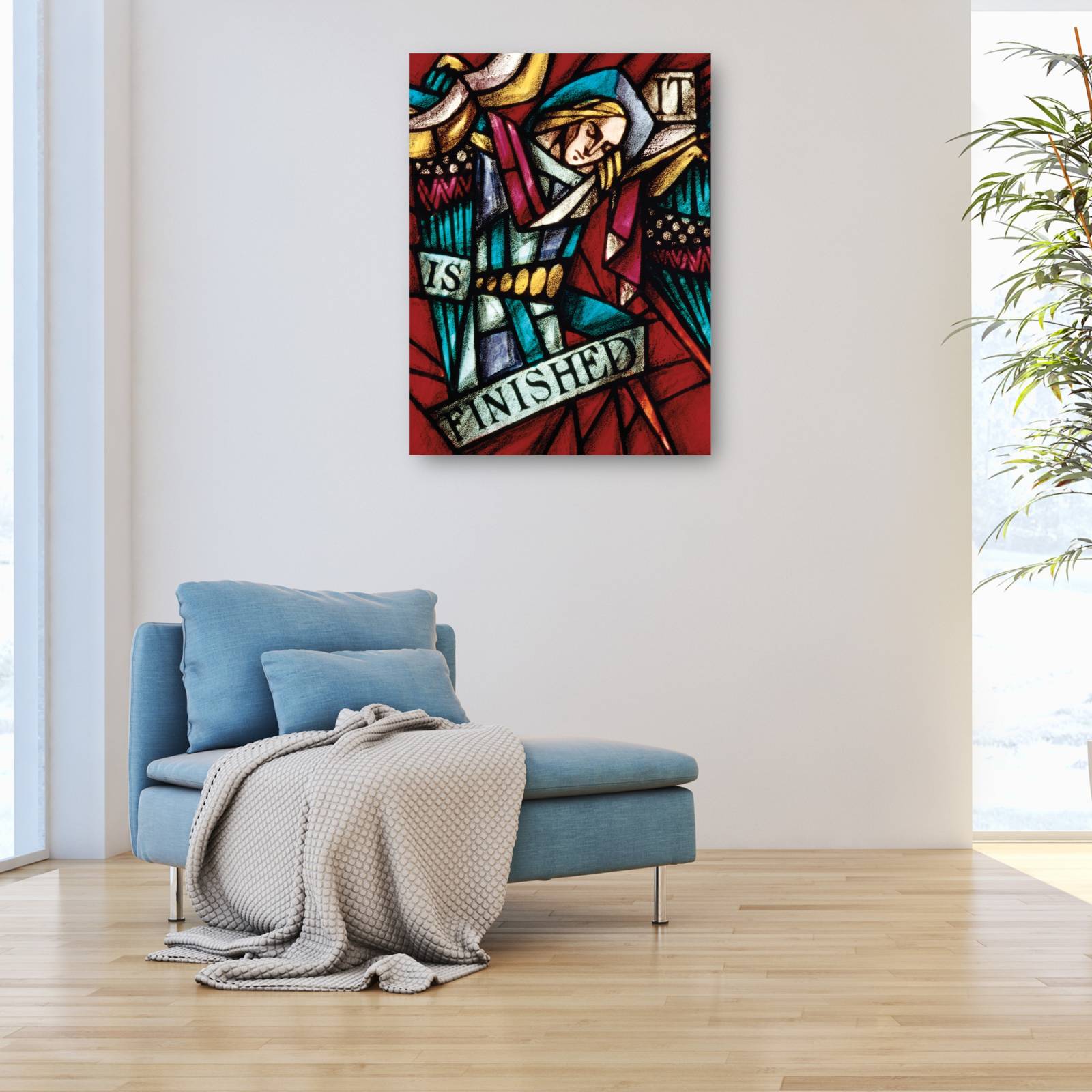 Cuadro Decorativo   Sexta Palabra de Cristo 89 cm x 117 cm