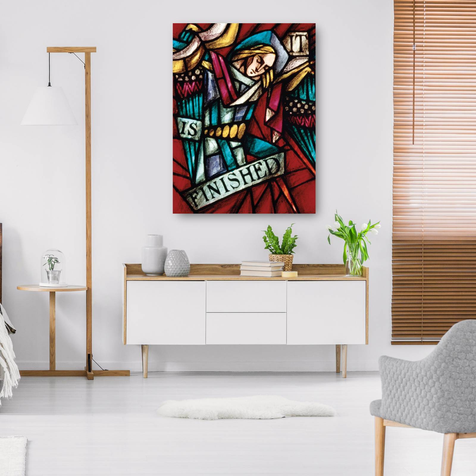 Cuadro Decorativo   Sexta Palabra de Cristo 89 cm x 117 cm