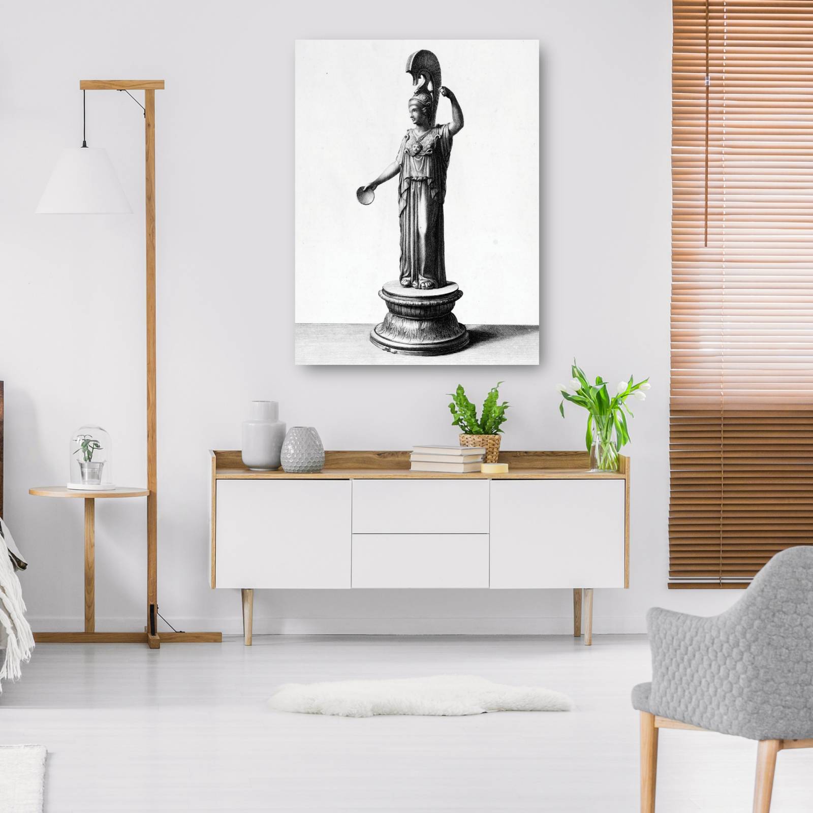 Cuadro Decorativo Diosa romana Juno 107 cm x 142 cm