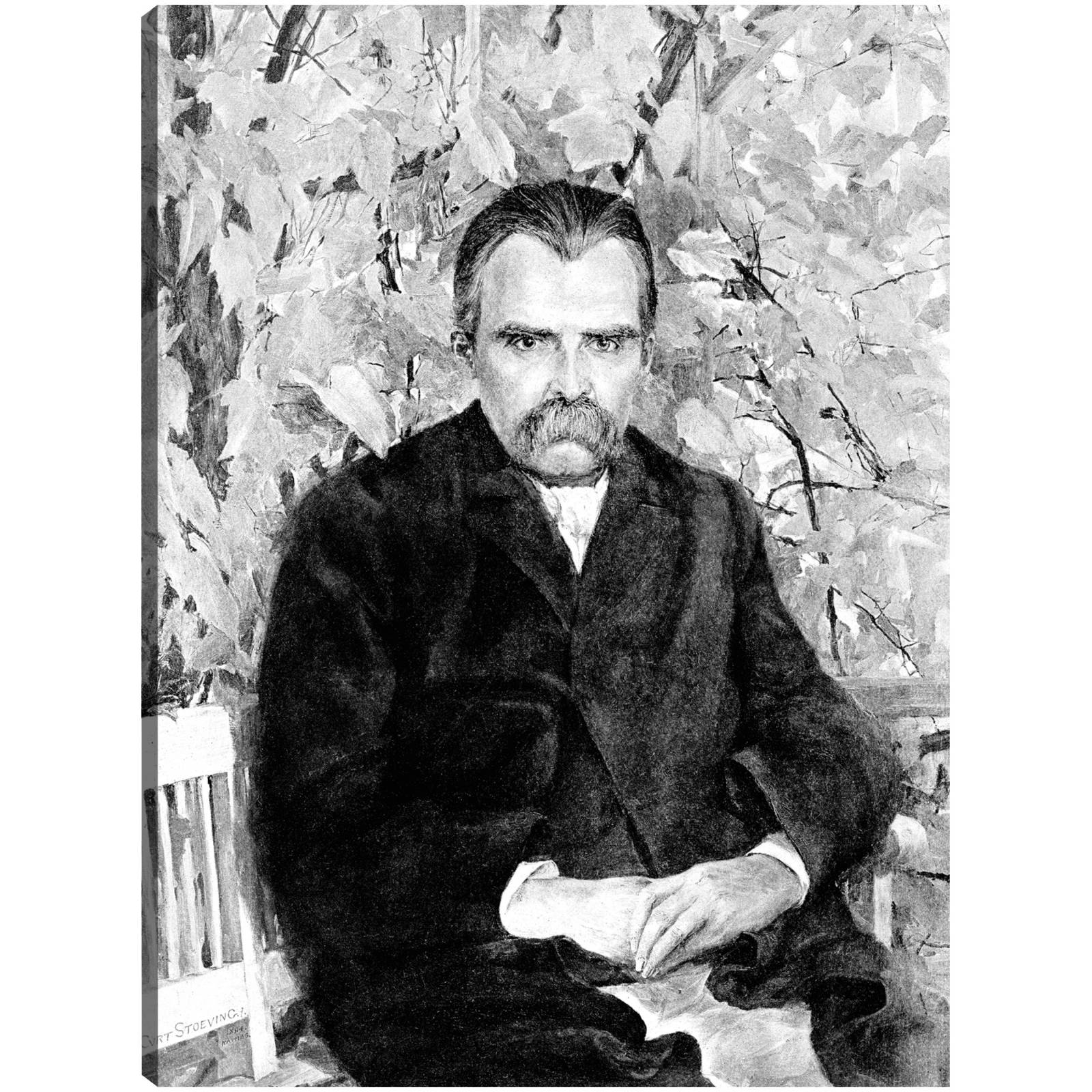 Cuadro Decorativo   filosofo nietzsche 107 cm x 142 cm