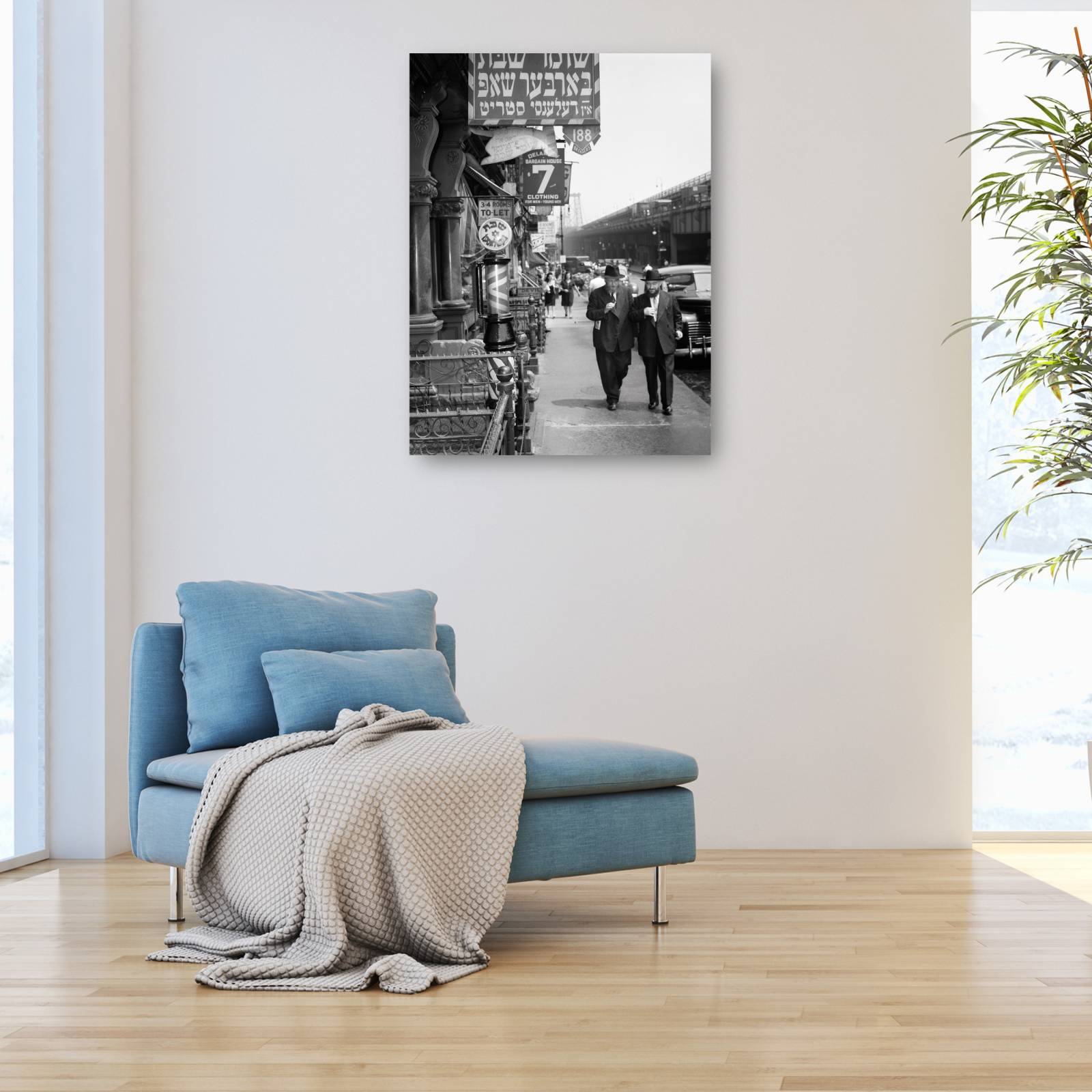 Cuadro Decorativo En el lado este inferior 81 cm x 109 cm